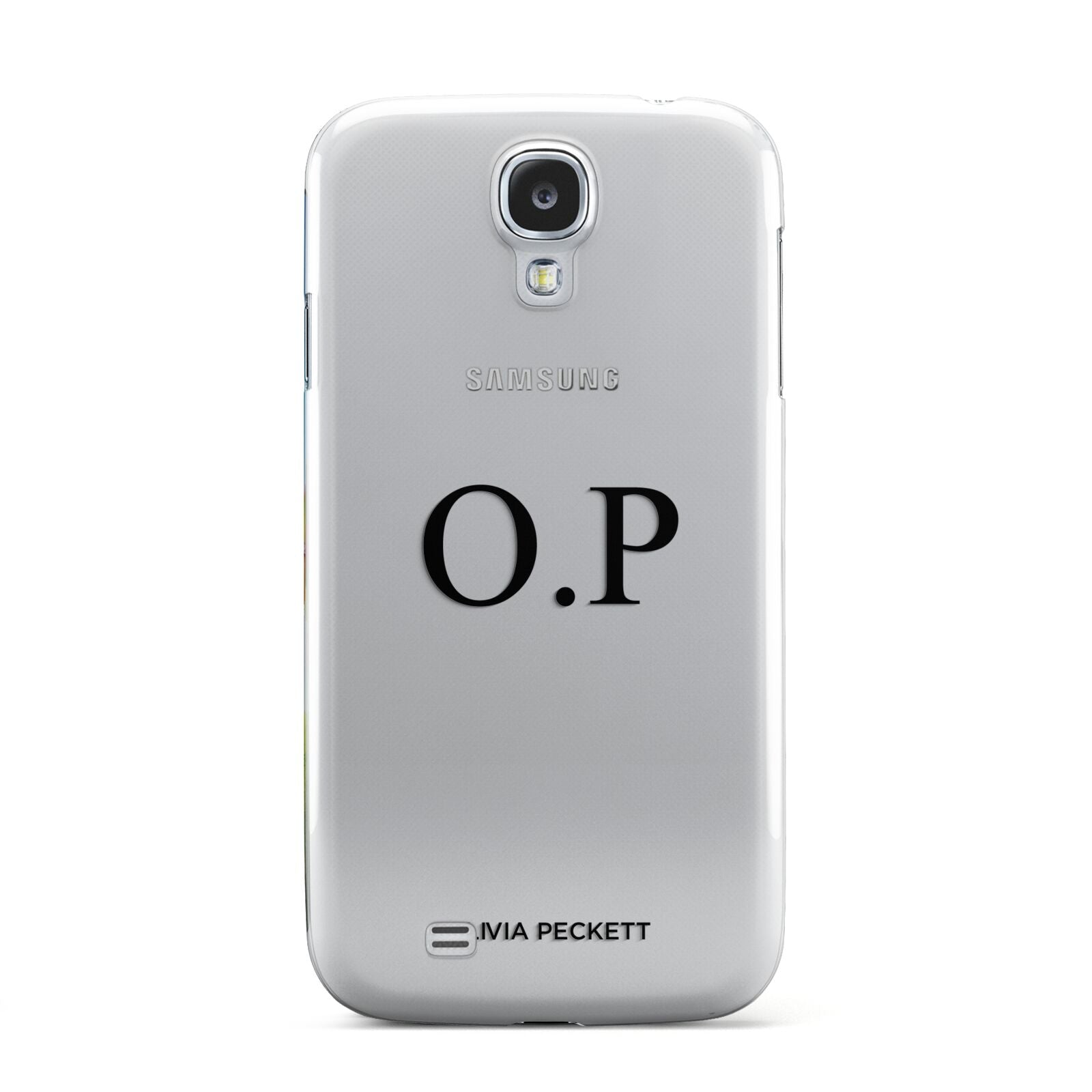 Custom Initials and Name Samsung Galaxy S4 Case