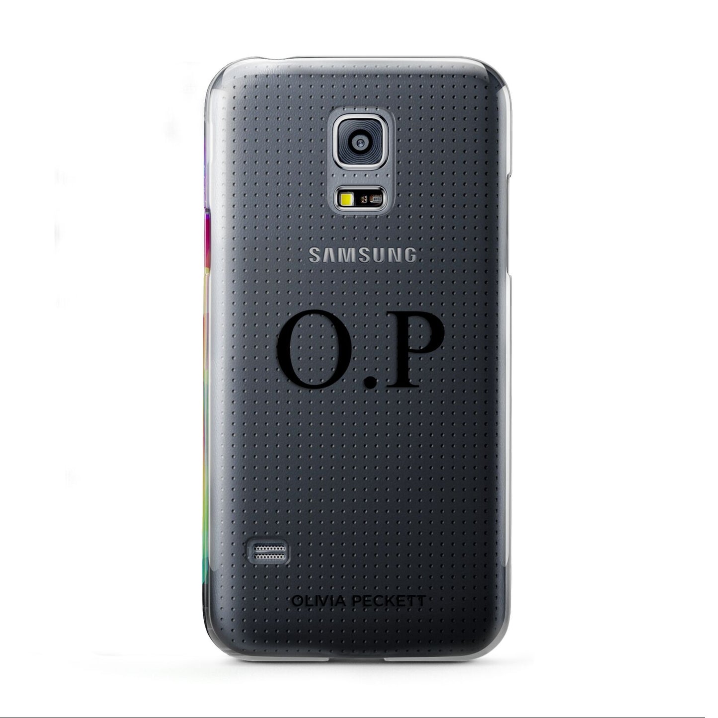 Custom Initials and Name Samsung Galaxy S5 Mini Case