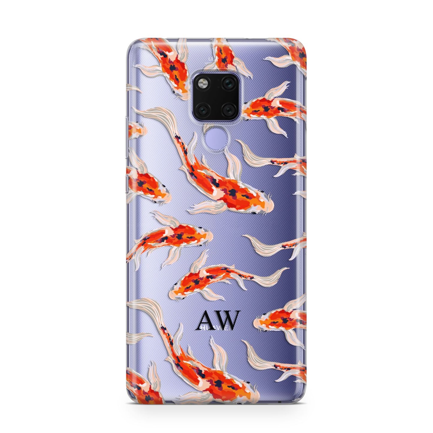 Custom Koi Fish Huawei Mate 20X Phone Case