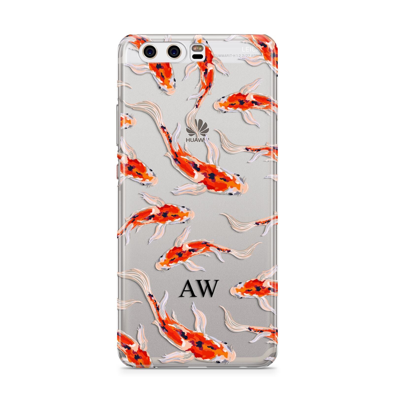 Custom Koi Fish Huawei P10 Phone Case