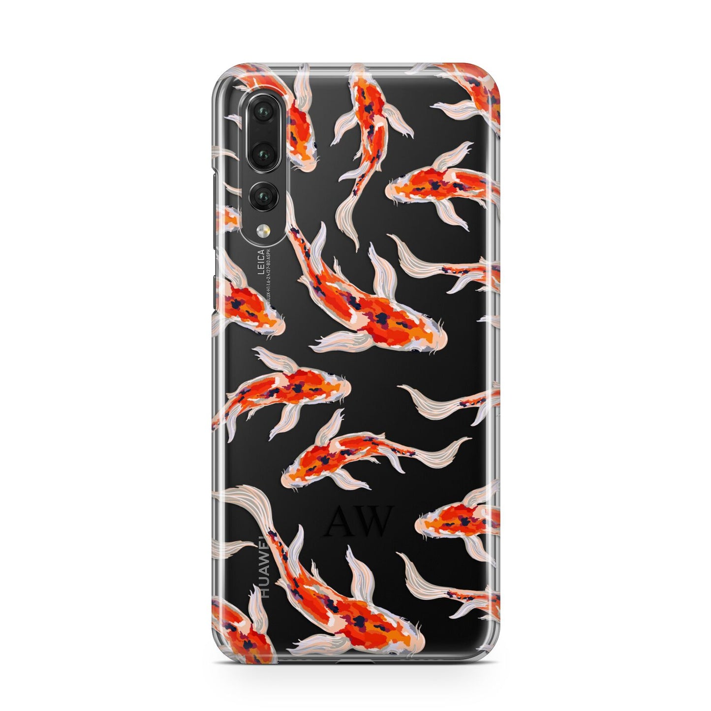 Custom Koi Fish Huawei P20 Pro Phone Case