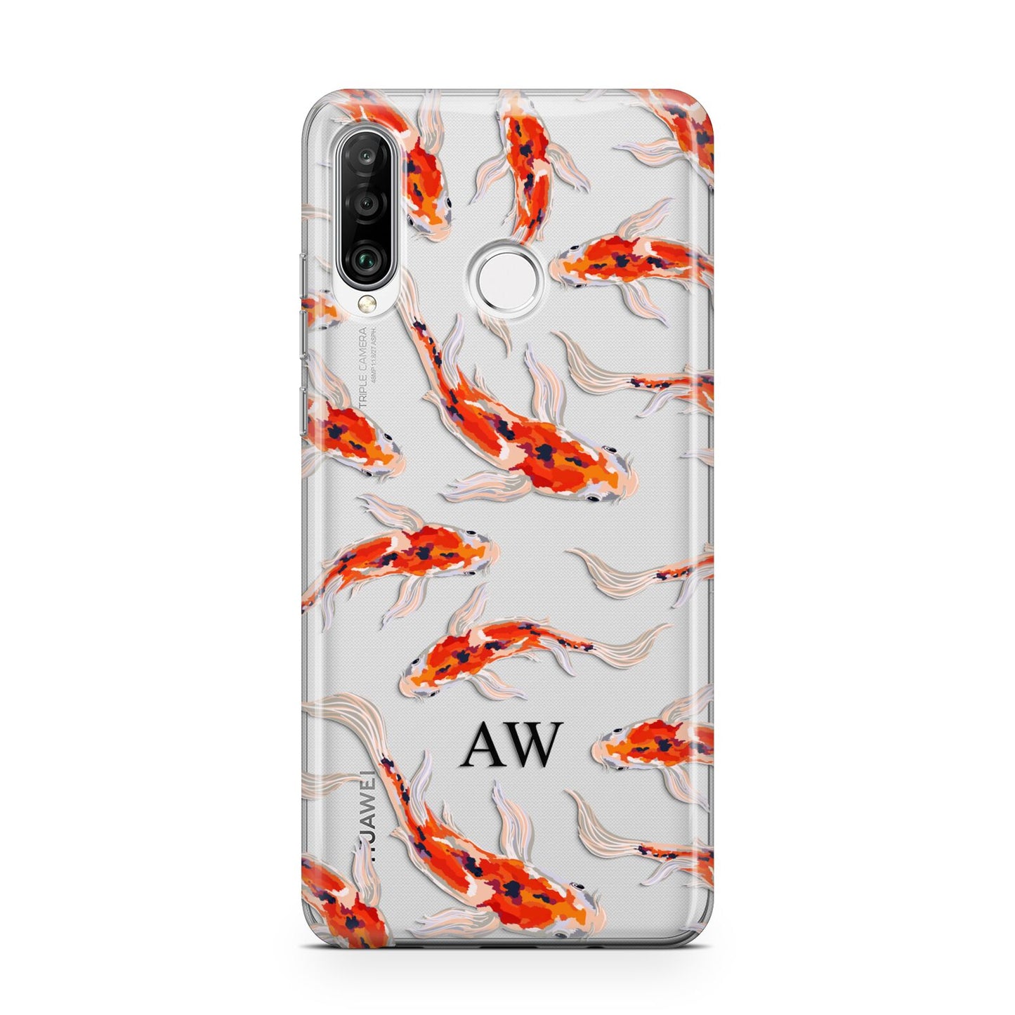 Custom Koi Fish Huawei P30 Lite Phone Case