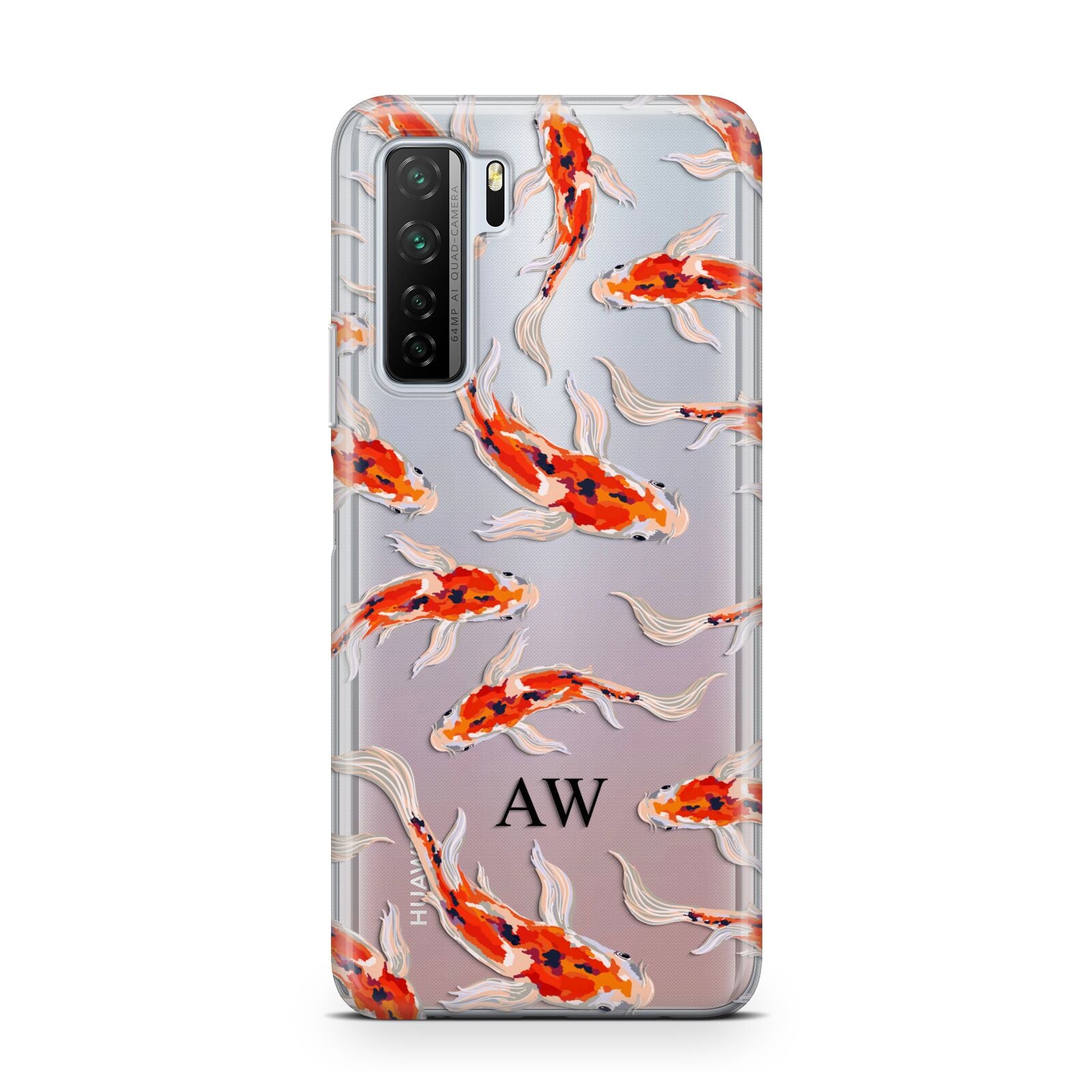 Custom Koi Fish Huawei P40 Lite 5G Phone Case