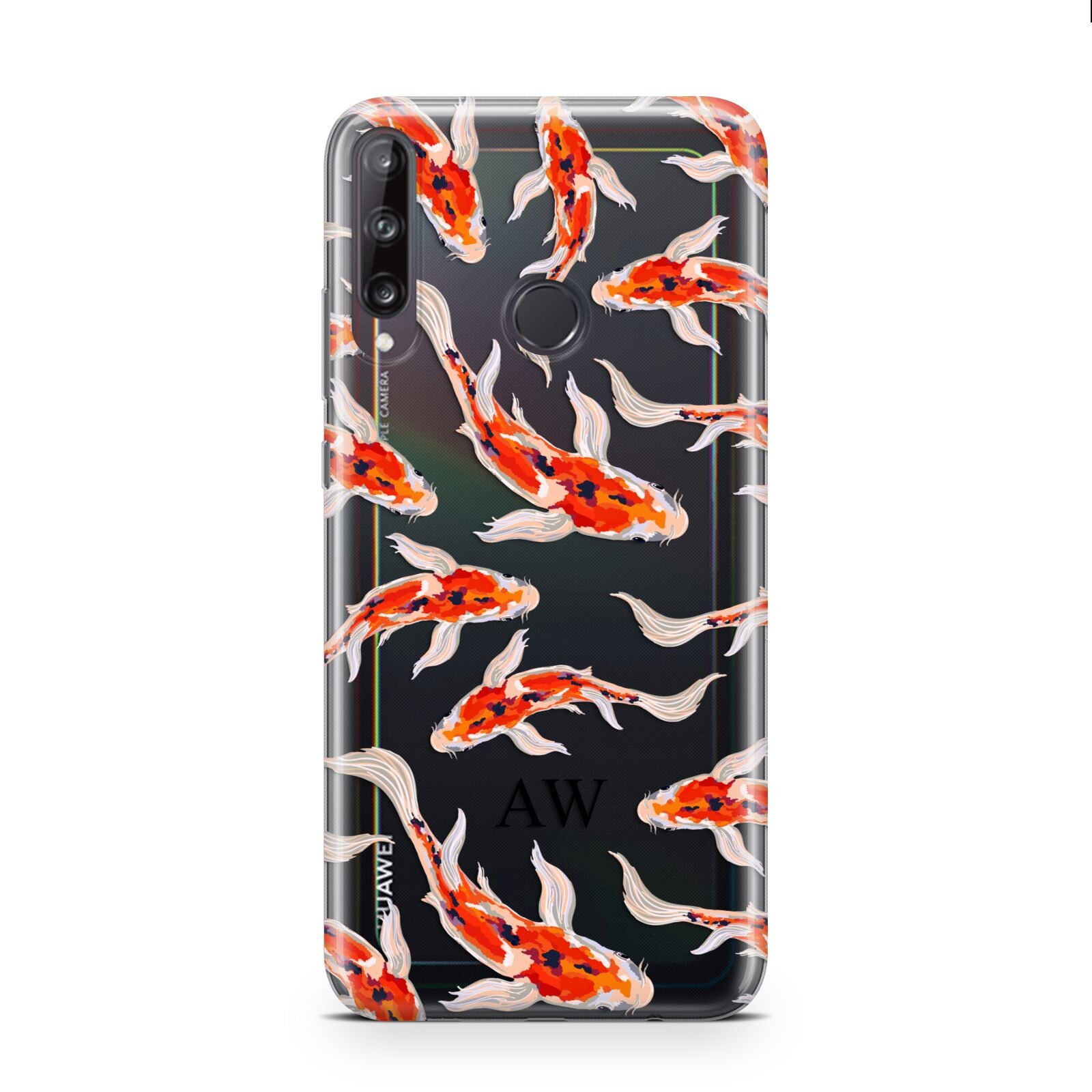 Custom Koi Fish Huawei P40 Lite E Phone Case