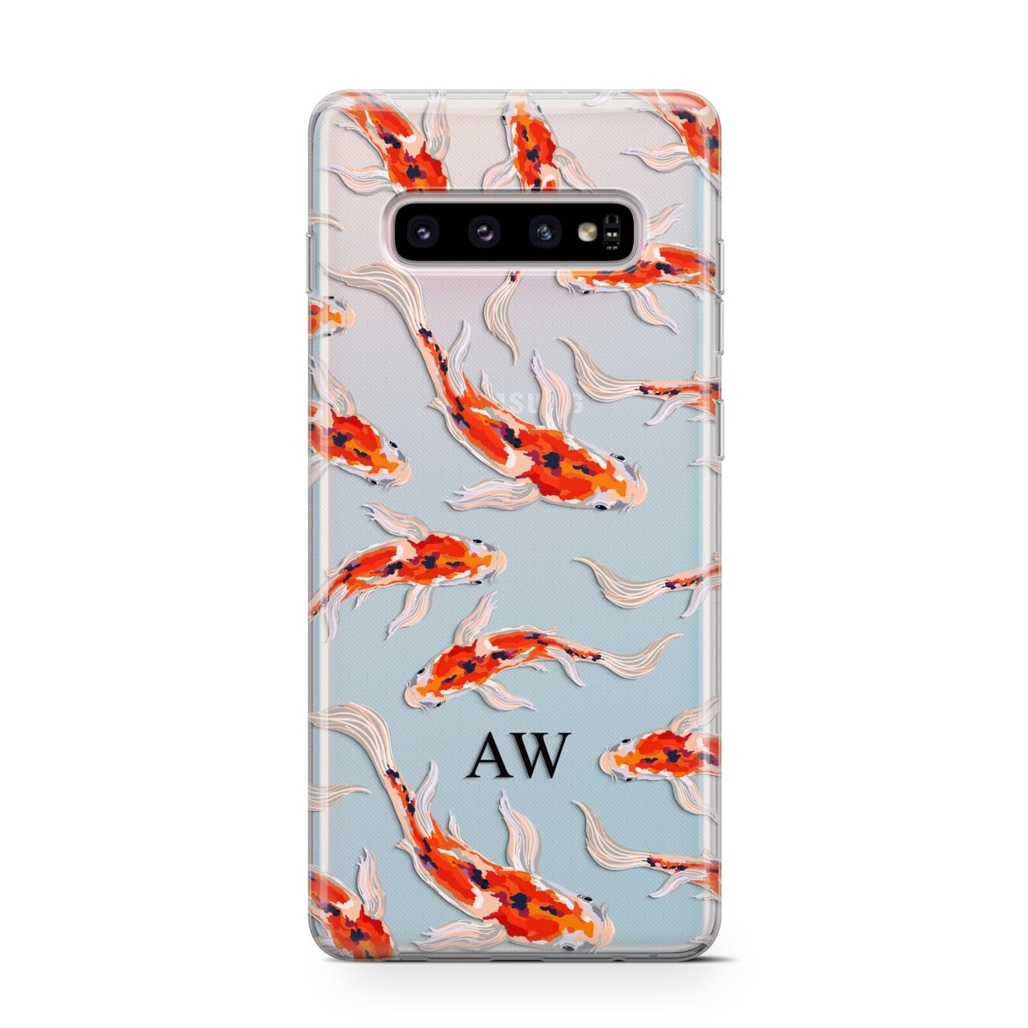 Custom Koi Fish Protective Samsung Galaxy Case