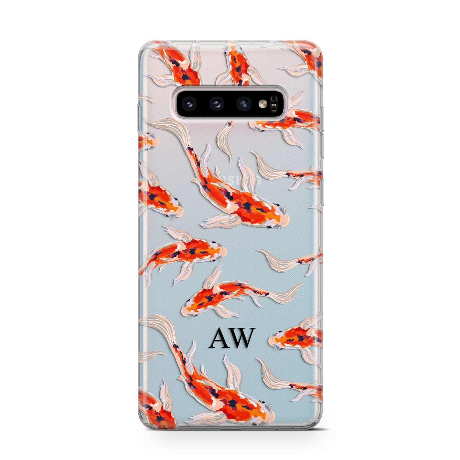 Custom Koi Fish Protective Samsung Galaxy Case