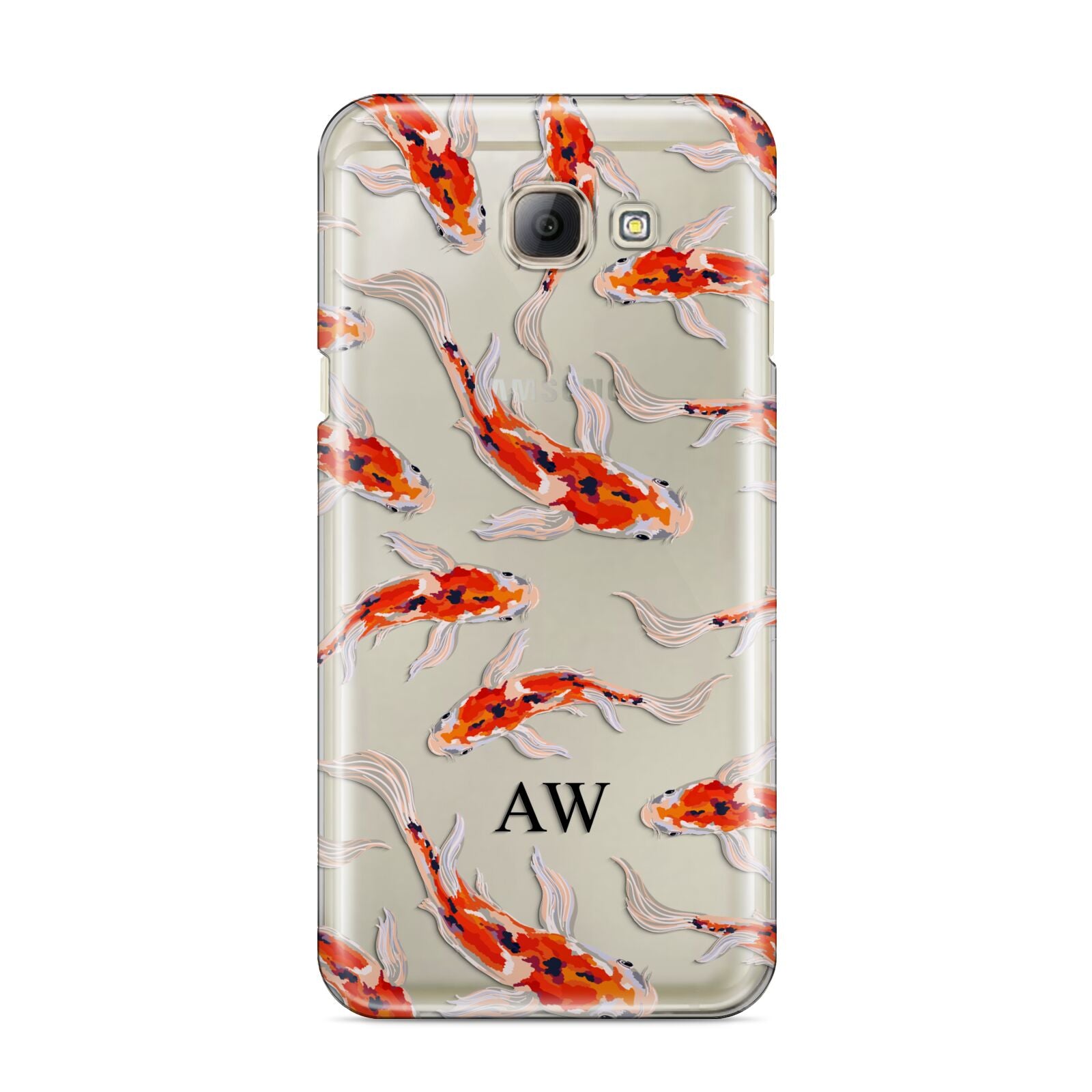 Custom Koi Fish Samsung Galaxy A8 2016 Case