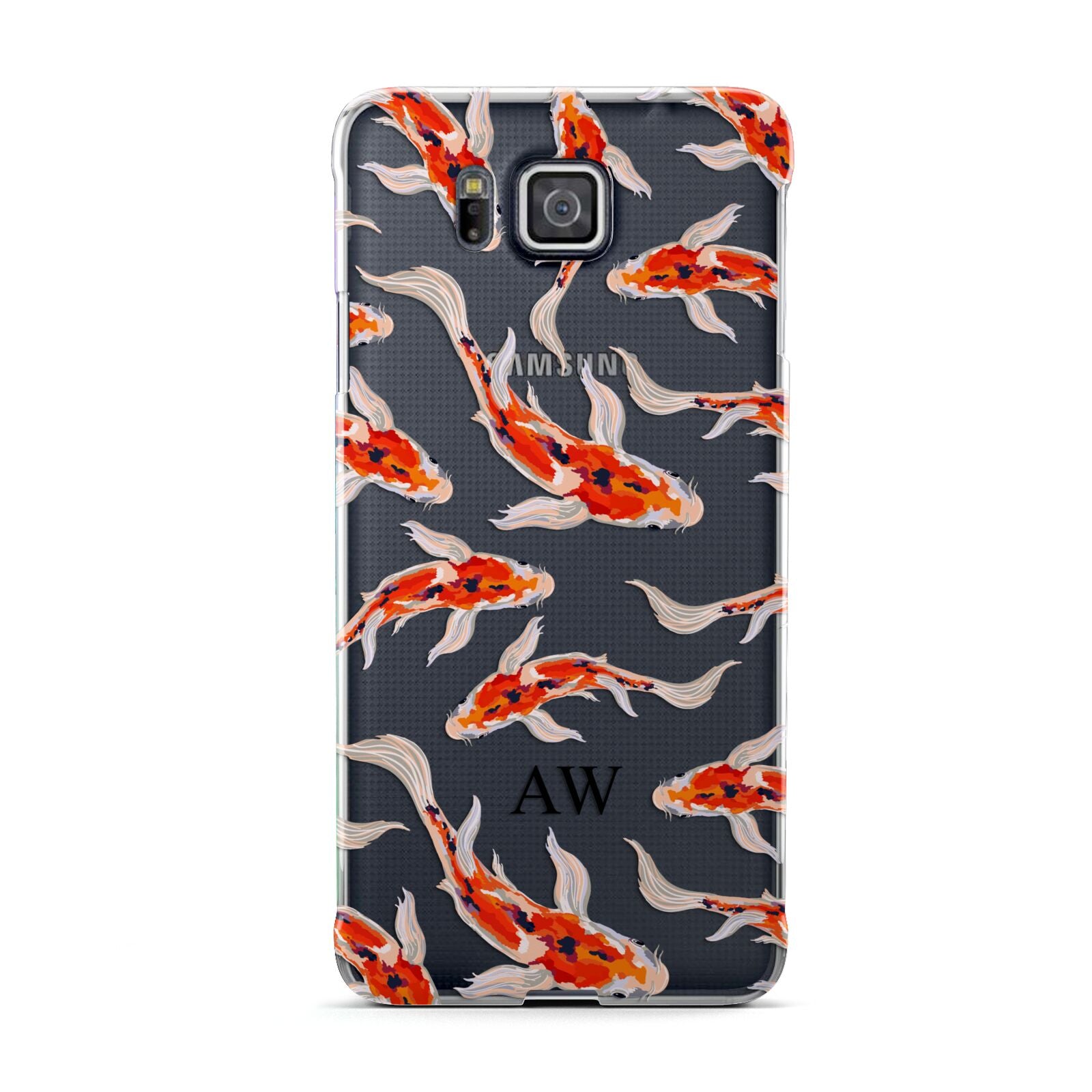 Custom Koi Fish Samsung Galaxy Alpha Case