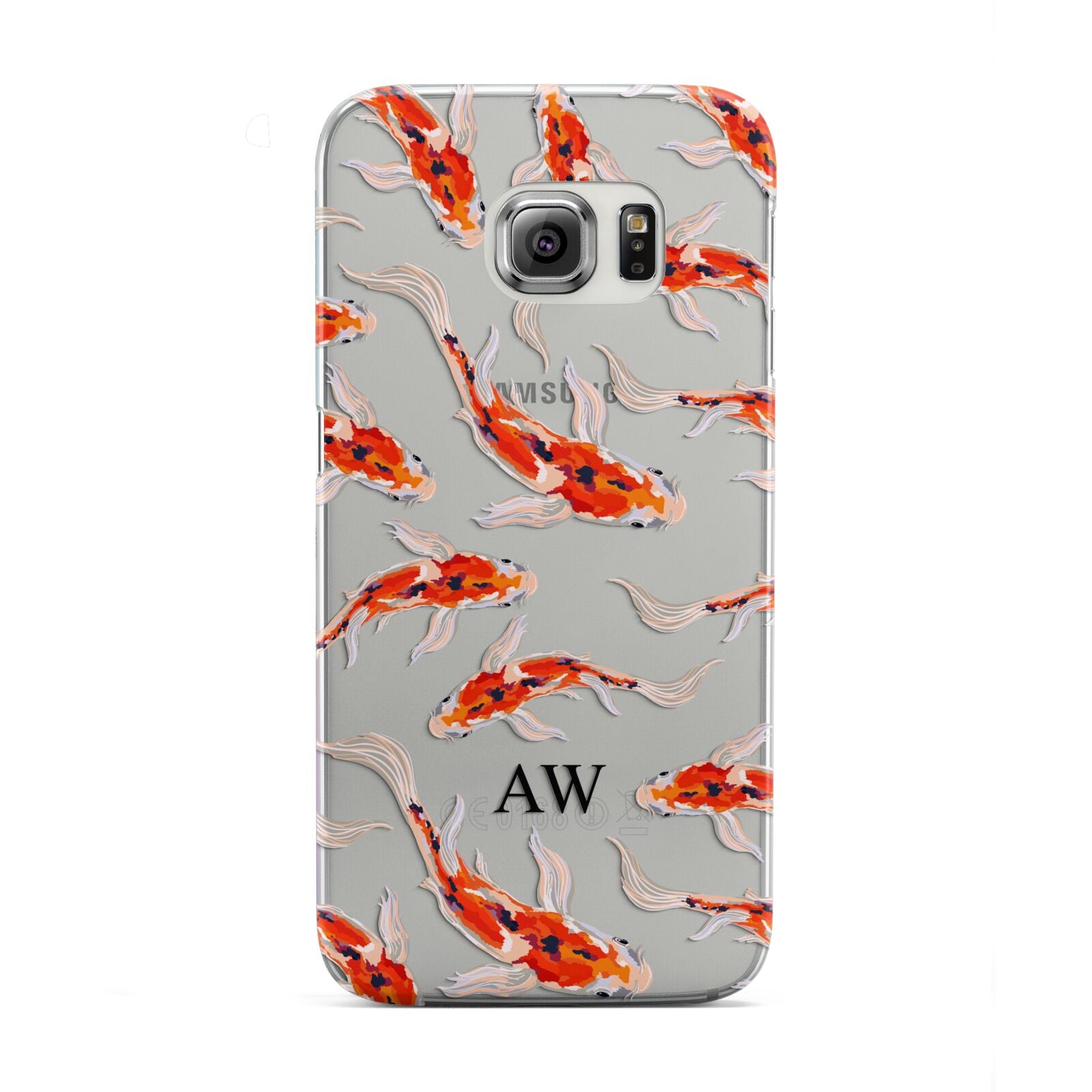 Custom Koi Fish Samsung Galaxy S6 Edge Case