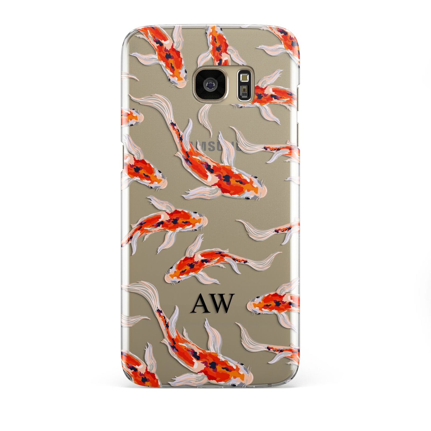 Custom Koi Fish Samsung Galaxy S7 Edge Case