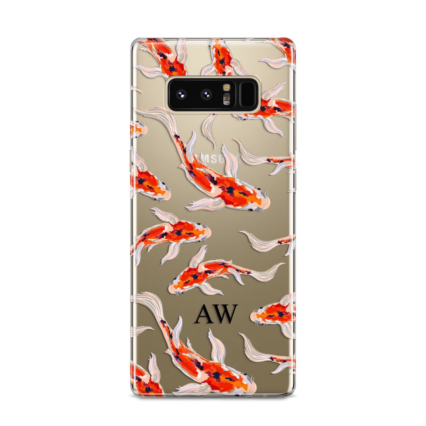 Custom Koi Fish Samsung Galaxy S8 Case