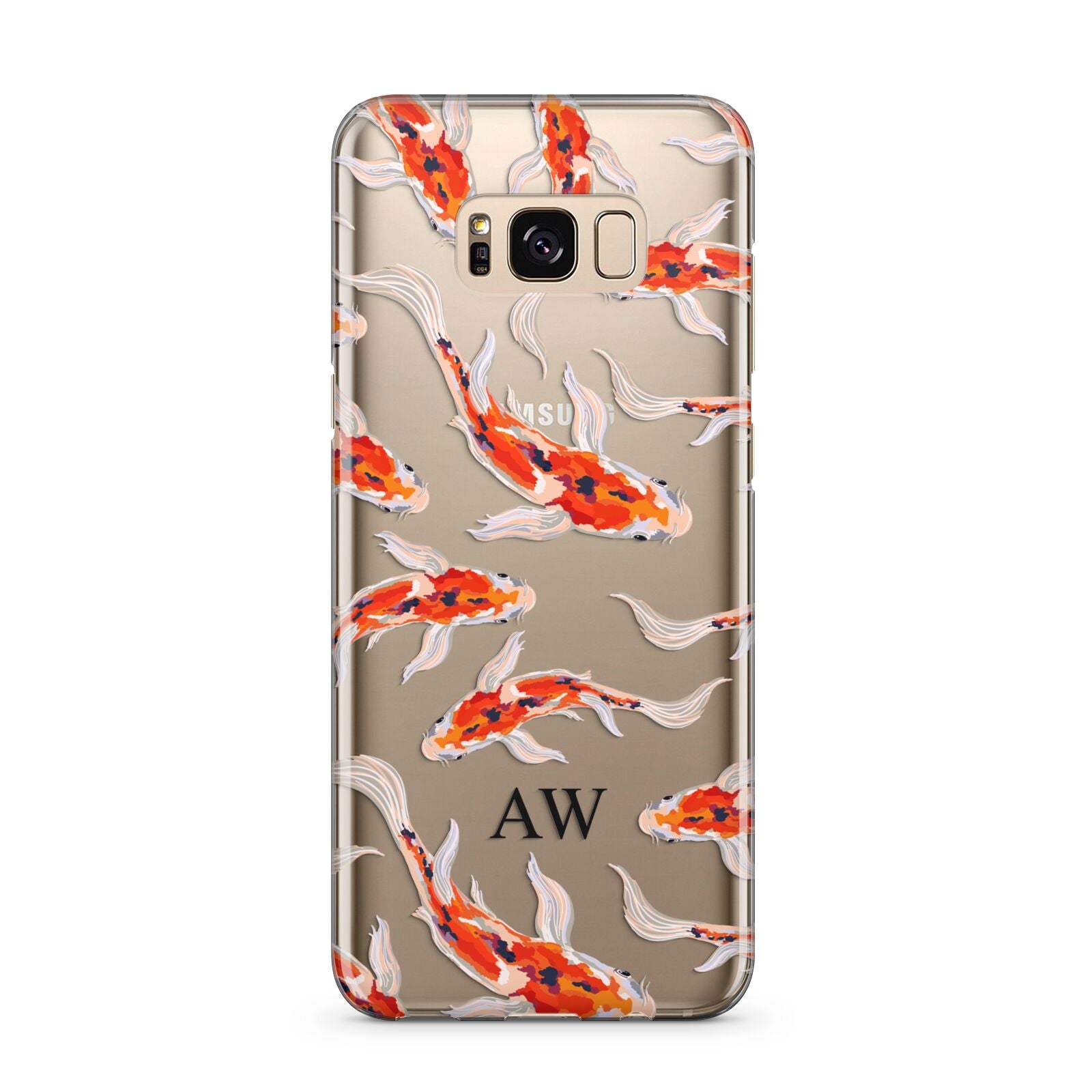 Custom Koi Fish Samsung Galaxy S8 Plus Case