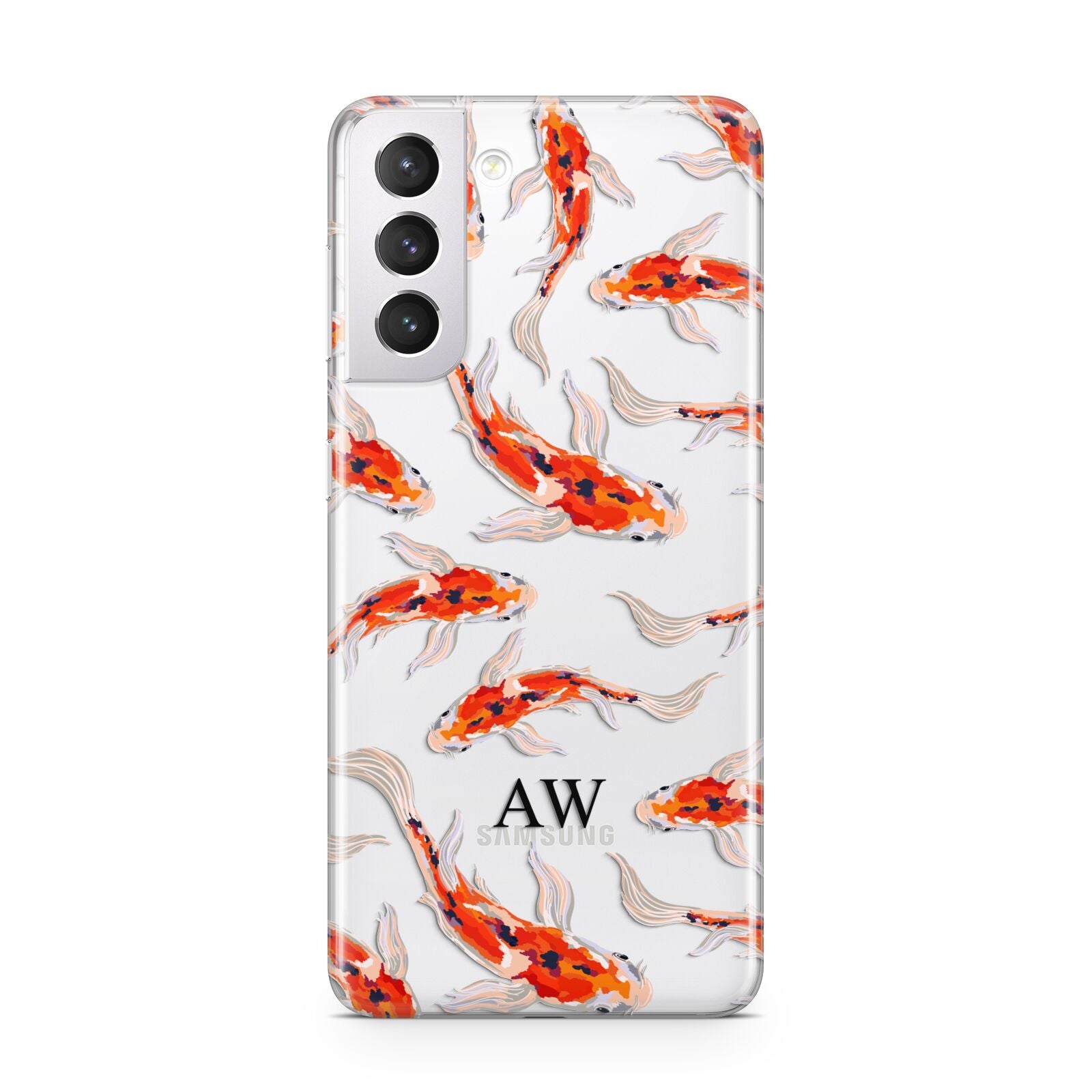 Custom Koi Fish Samsung S21 Case