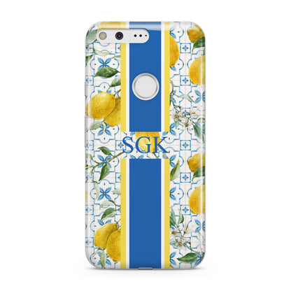 Custom Lemon Google Pixel Case