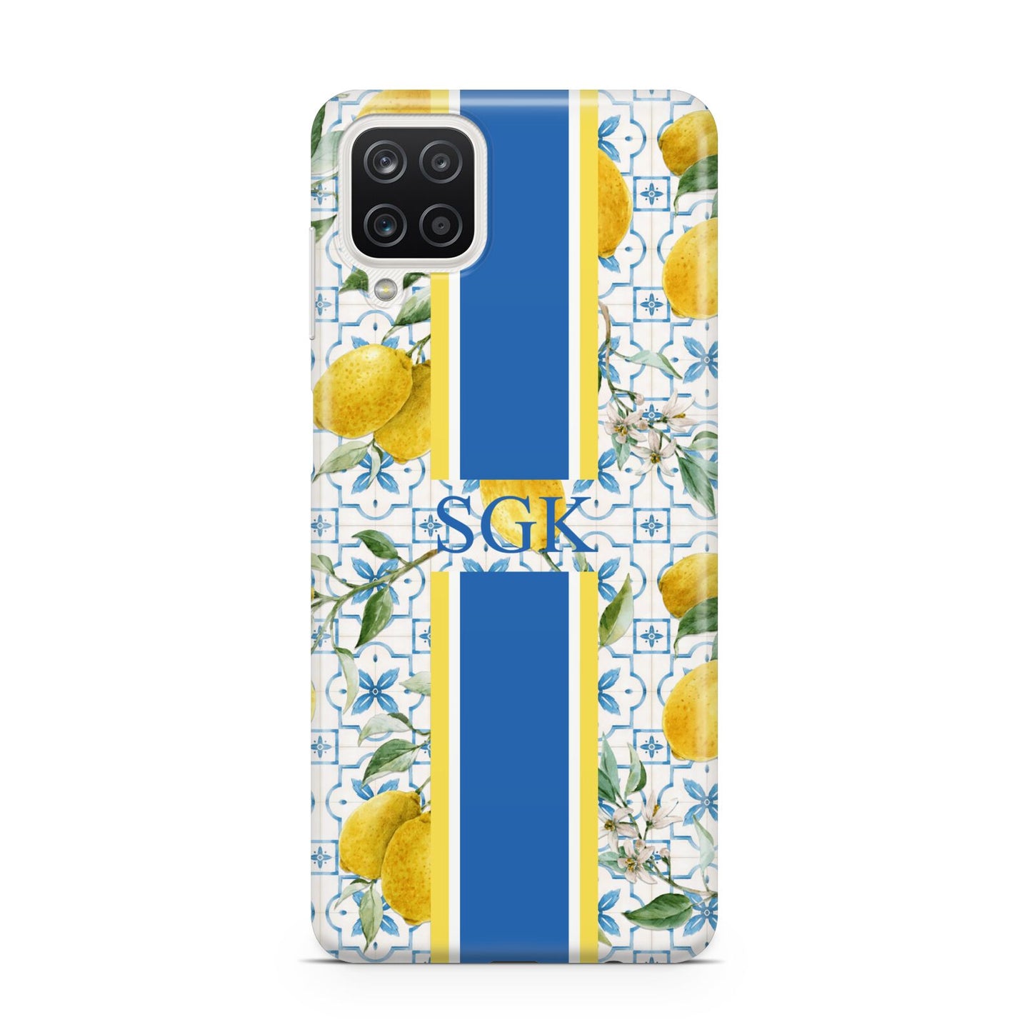 Custom Lemon Samsung A12 Case