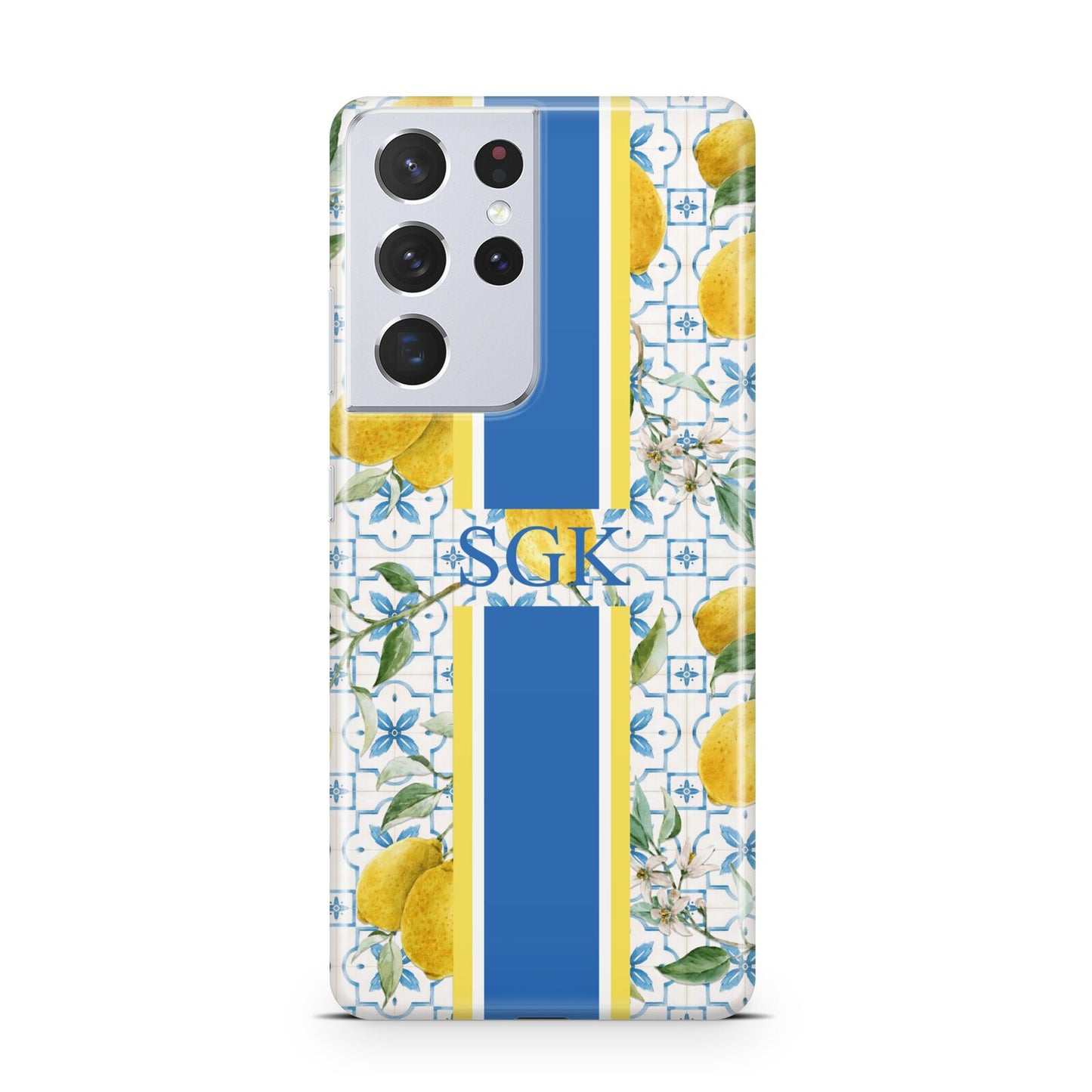 Custom Lemon Samsung S21 Ultra Case