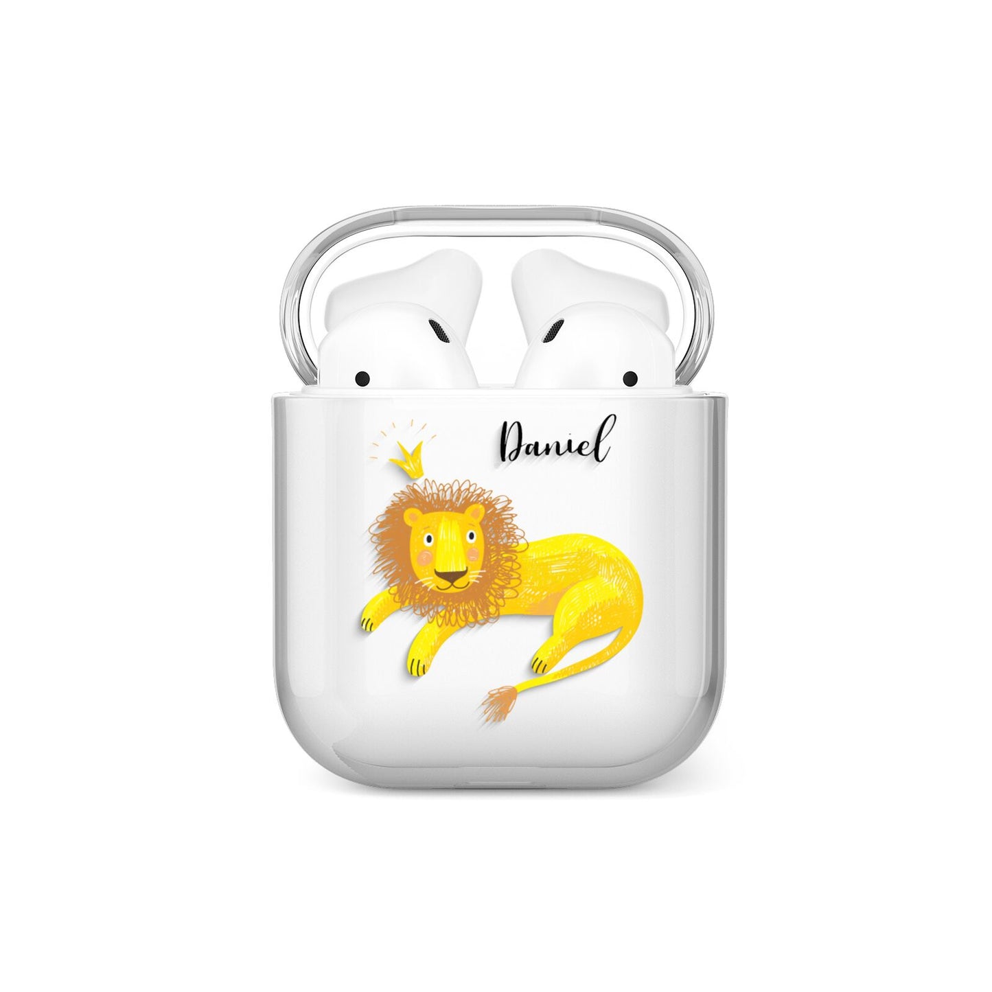 Custom Lion AirPods Case