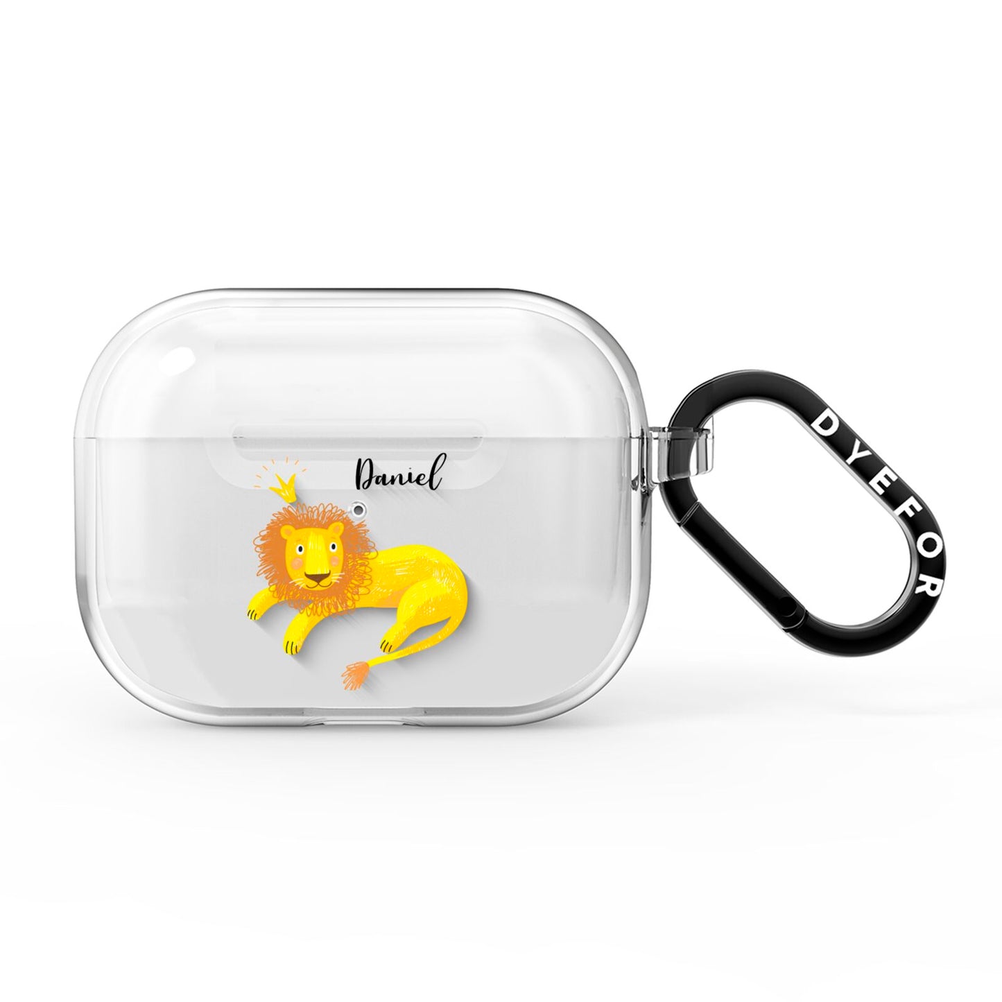 Custom Lion AirPods Pro Clear Case