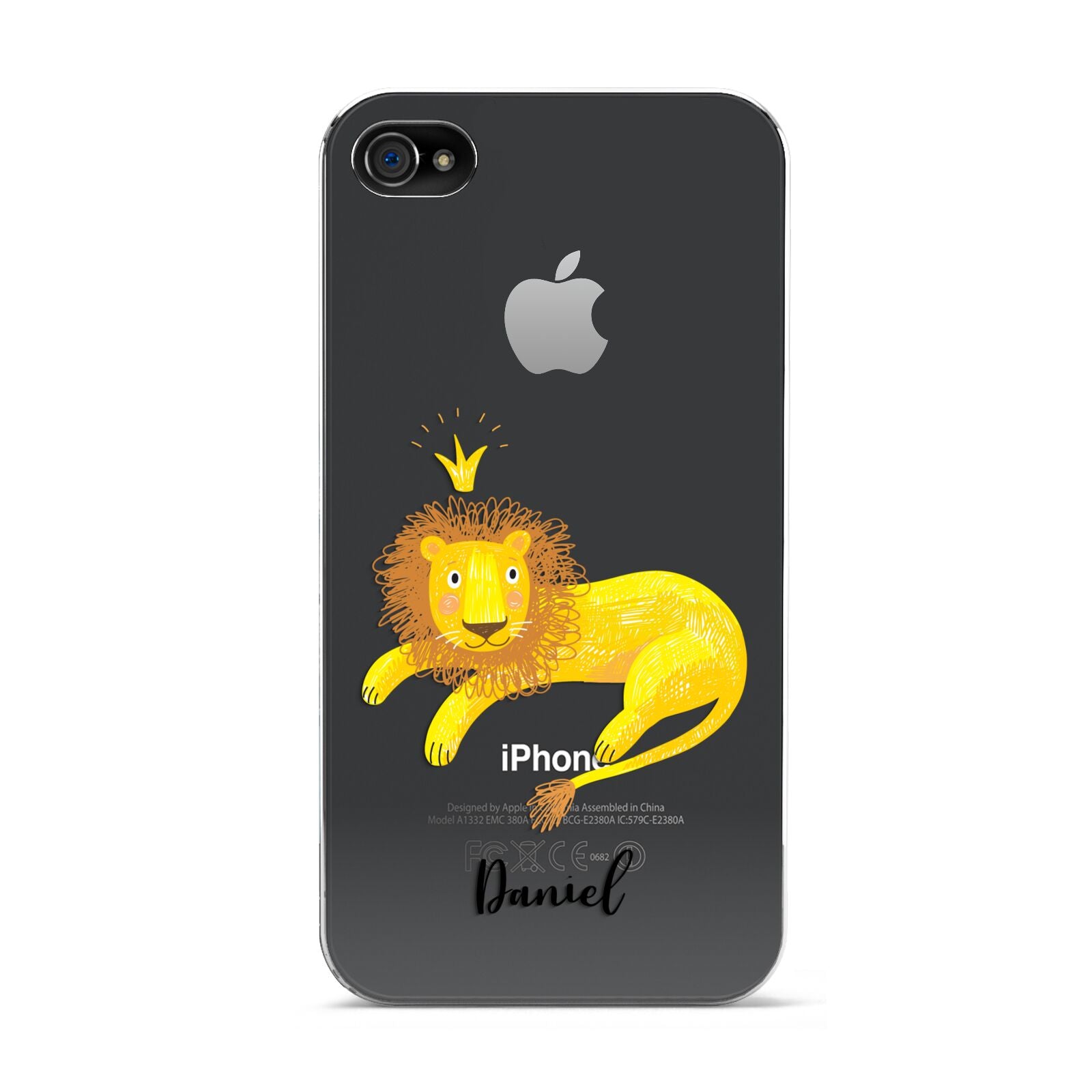 Custom Lion Apple iPhone 4s Case