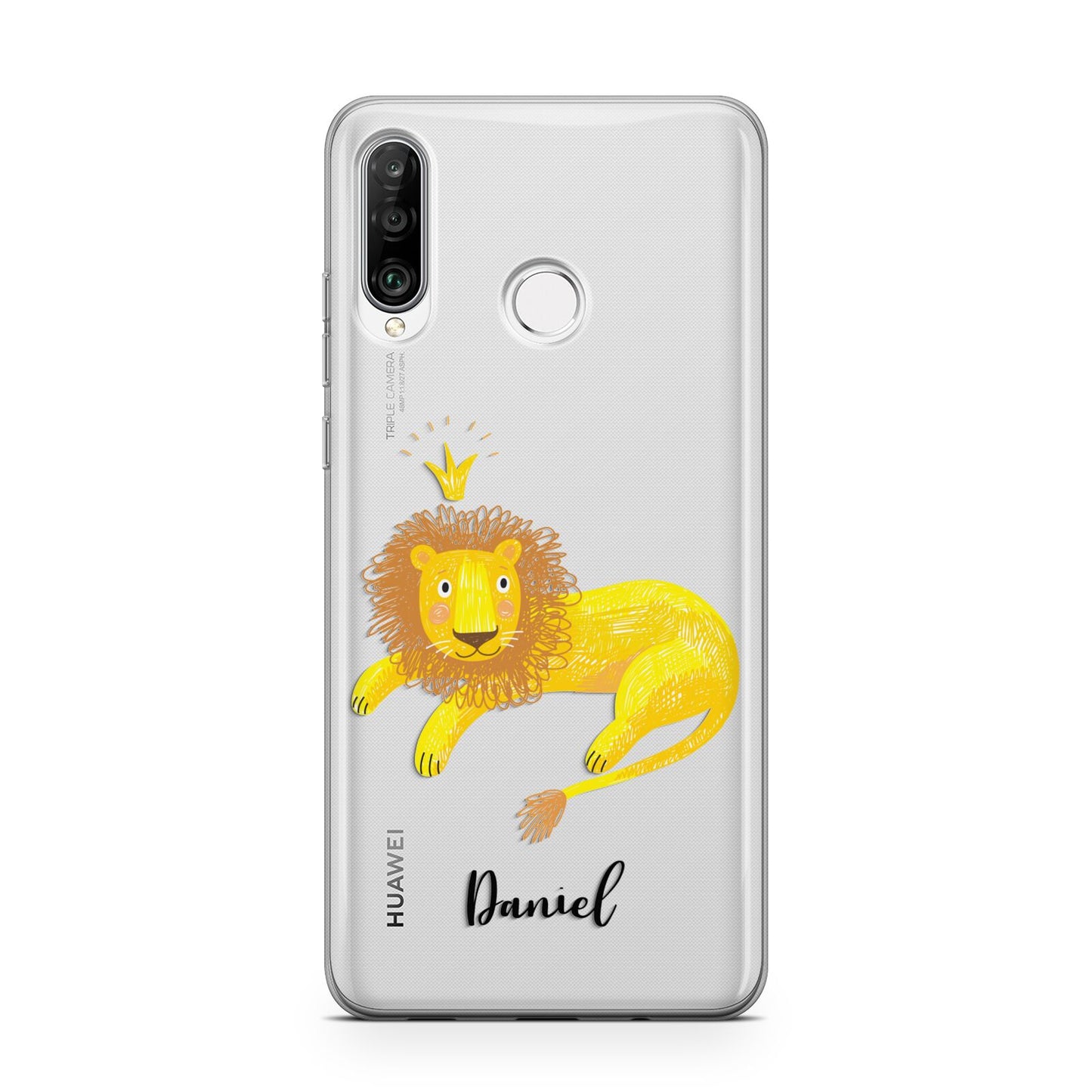 Custom Lion Huawei P30 Lite Phone Case