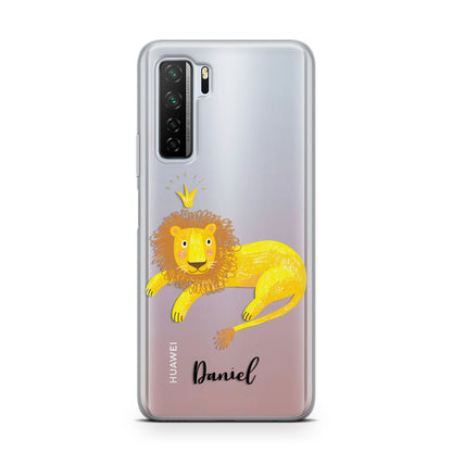 Custom Lion Huawei P40 Lite 5G Phone Case