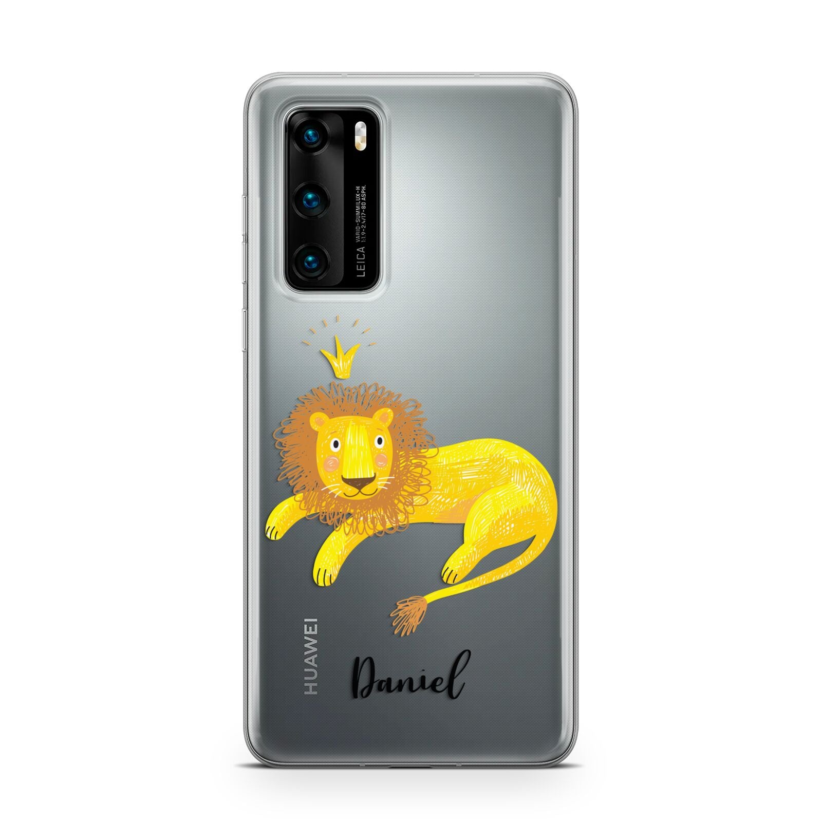 Custom Lion Huawei P40 Phone Case