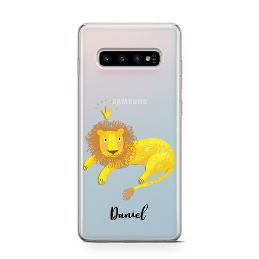 Custom Lion Protective Samsung Galaxy Case