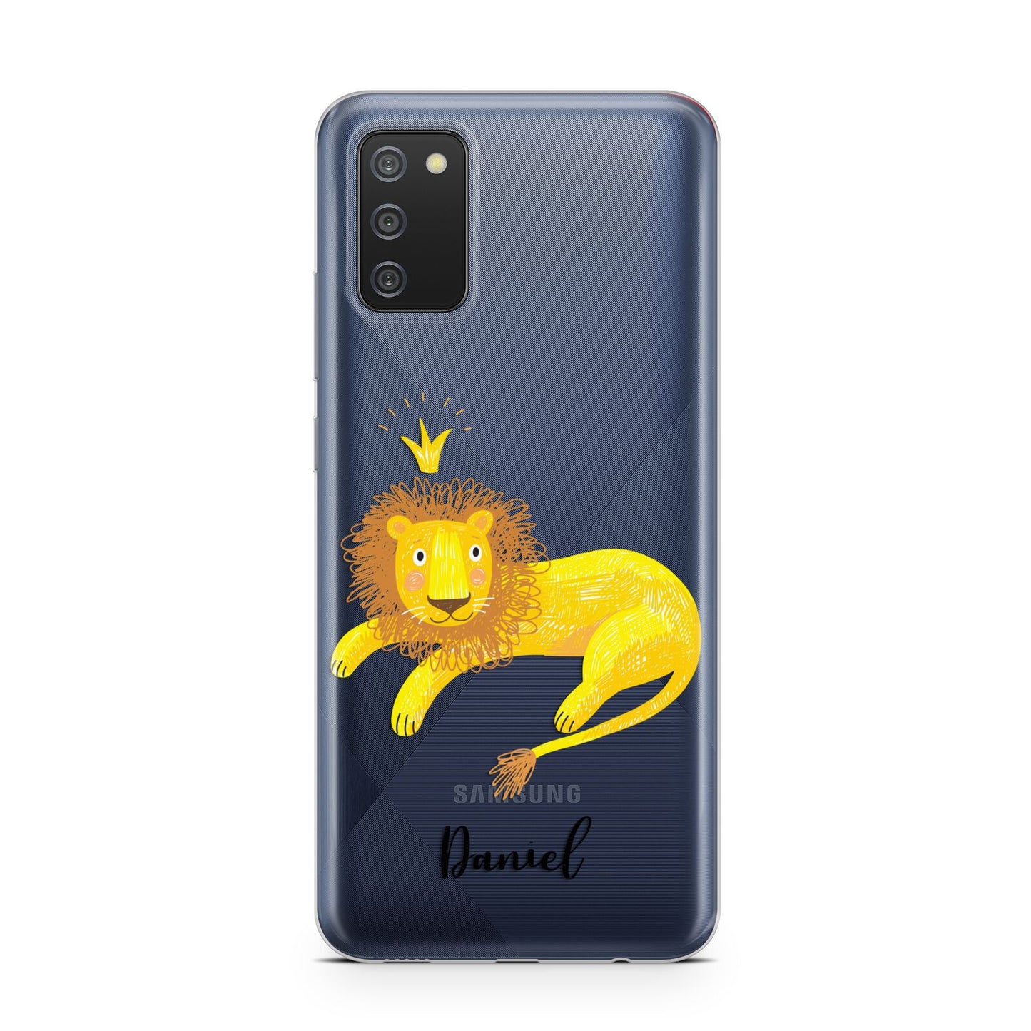 Custom Lion Samsung A02s Case