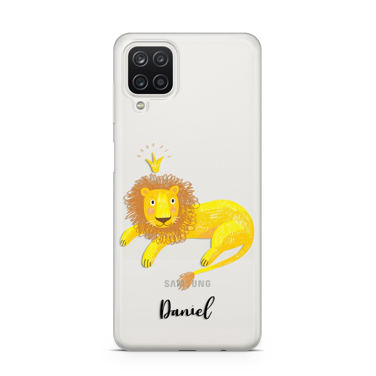 Custom Lion Samsung A12 Case