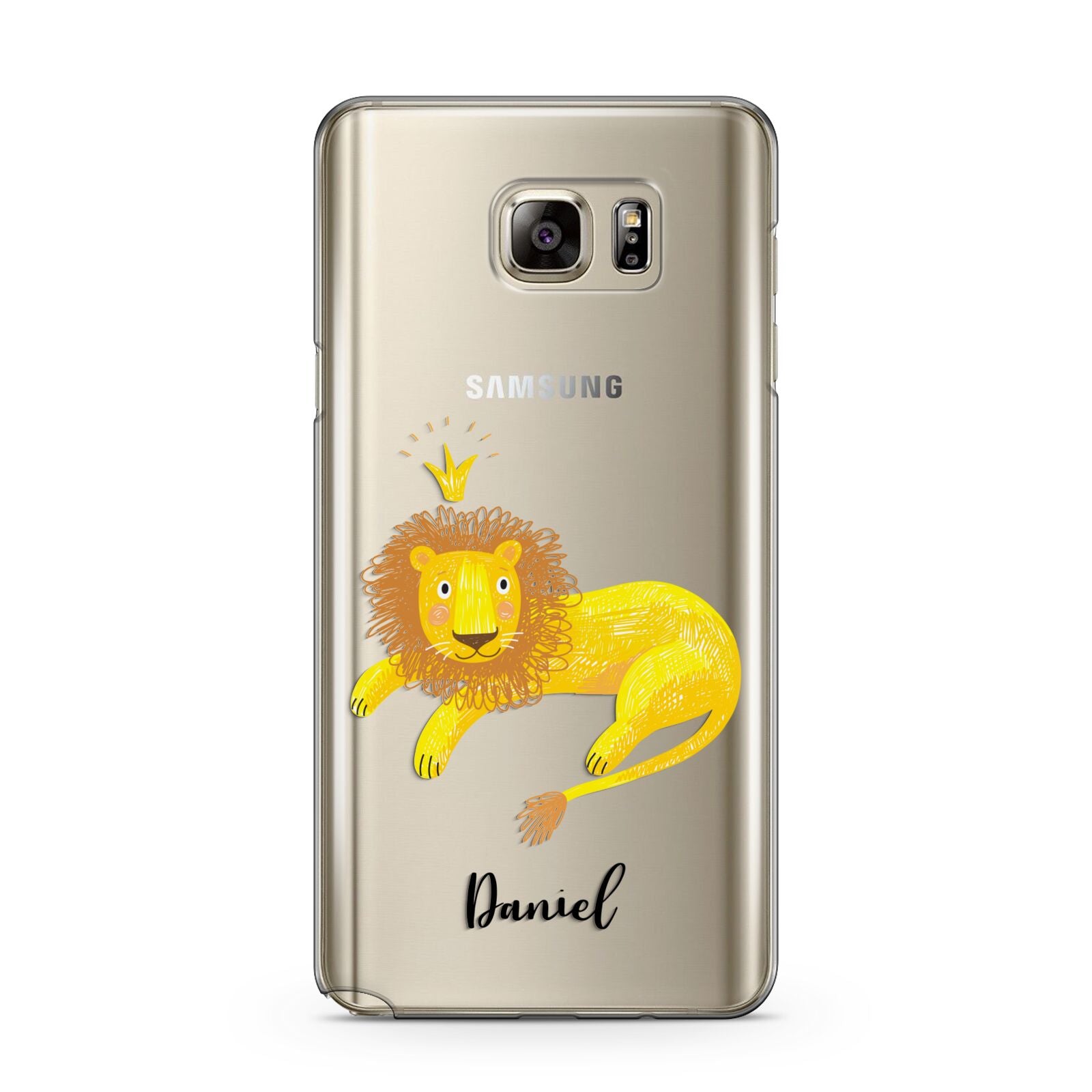 Custom Lion Samsung Galaxy Note 5 Case