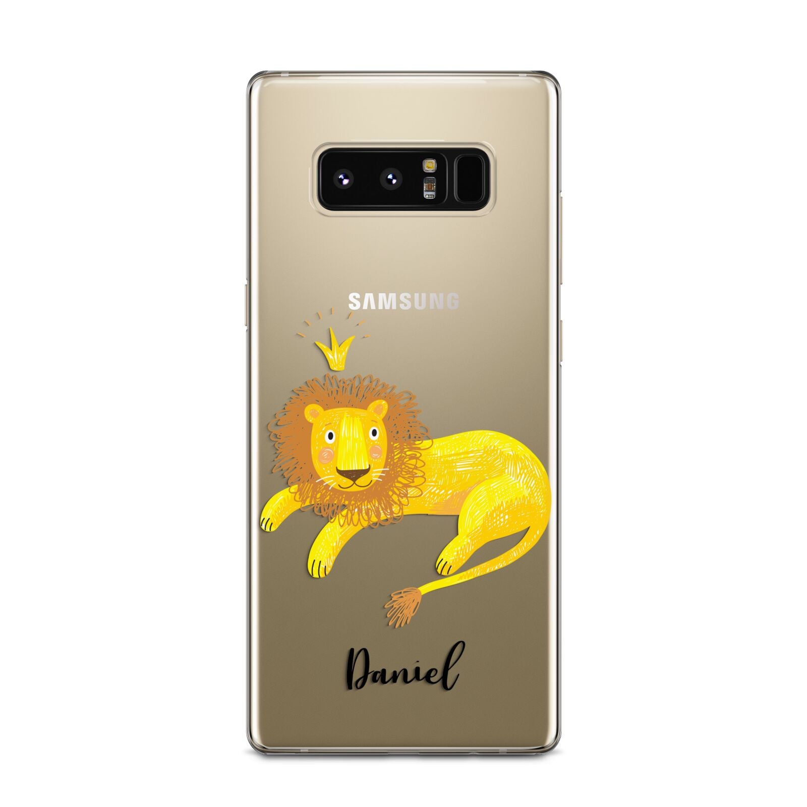 Custom Lion Samsung Galaxy Note 8 Case