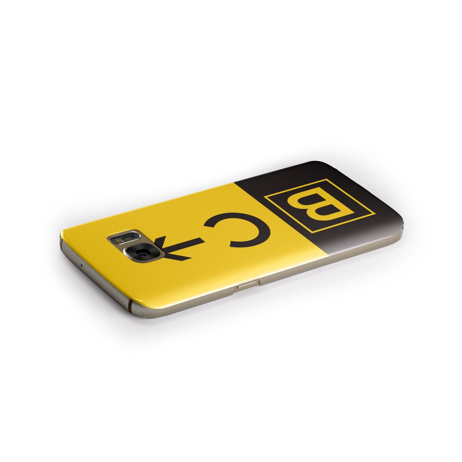 Custom Location Direction Airport Sign Samsung Galaxy Case Side Close Up