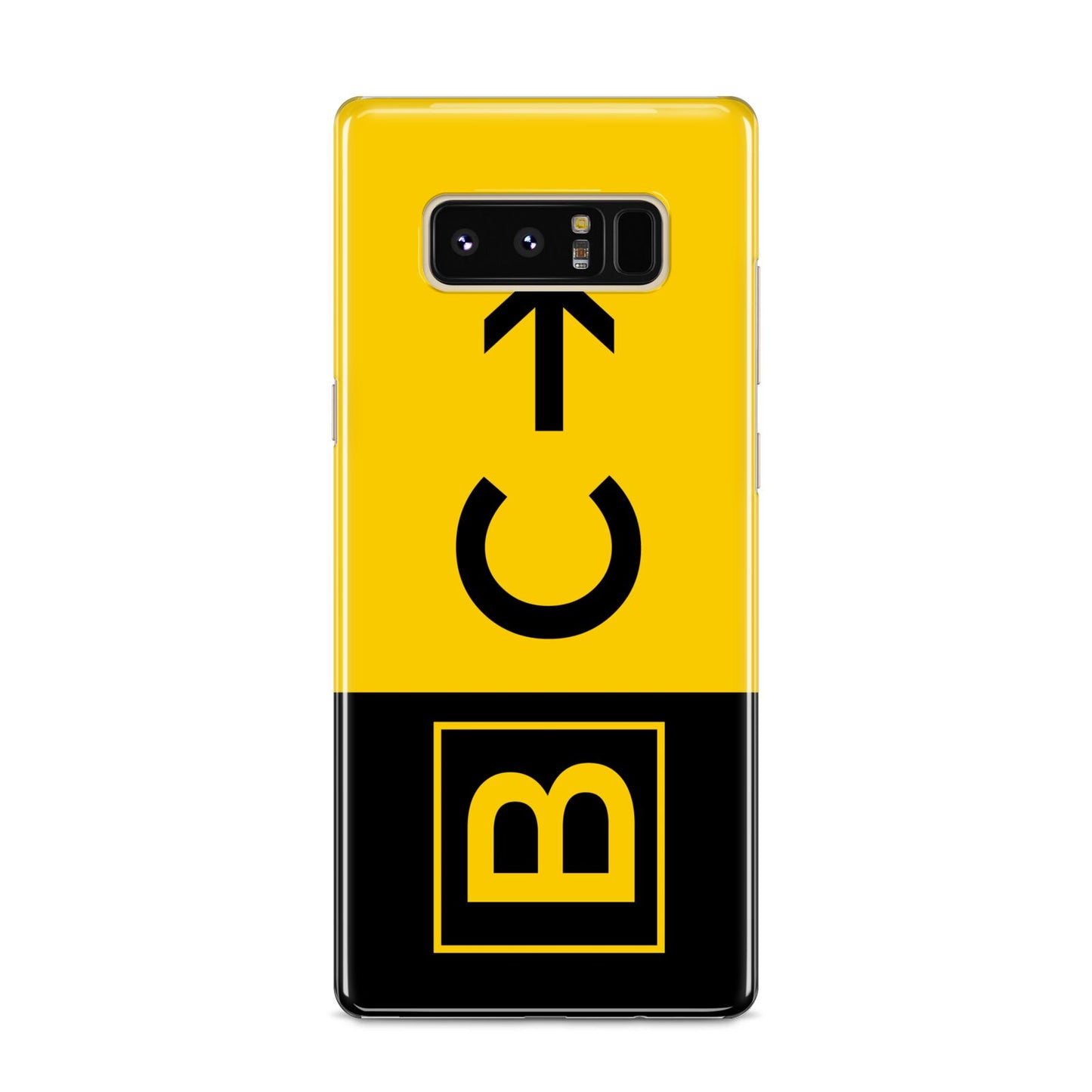 Custom Location Direction Airport Sign Samsung Galaxy S8 Case