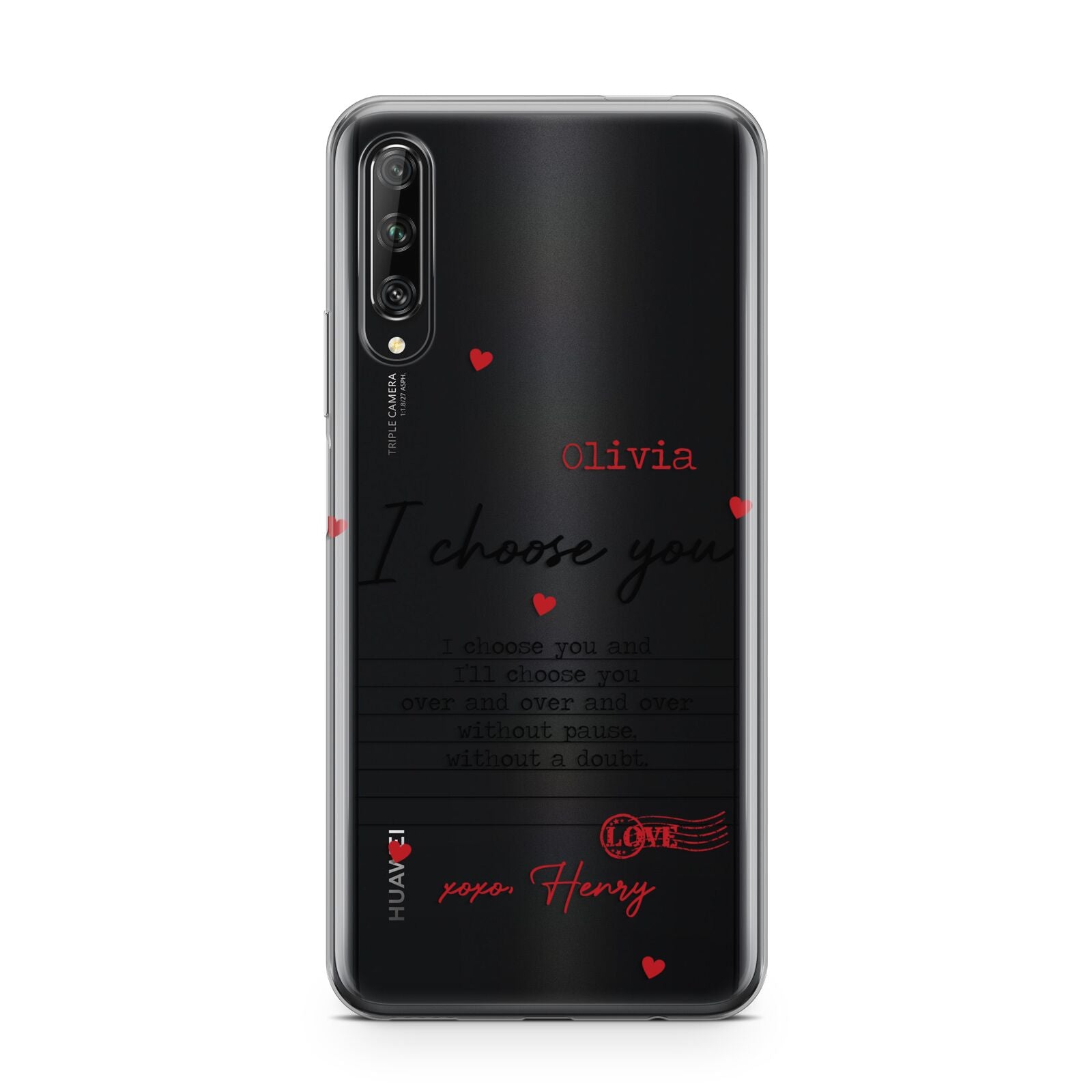 Custom Love Letter Huawei P Smart Pro 2019