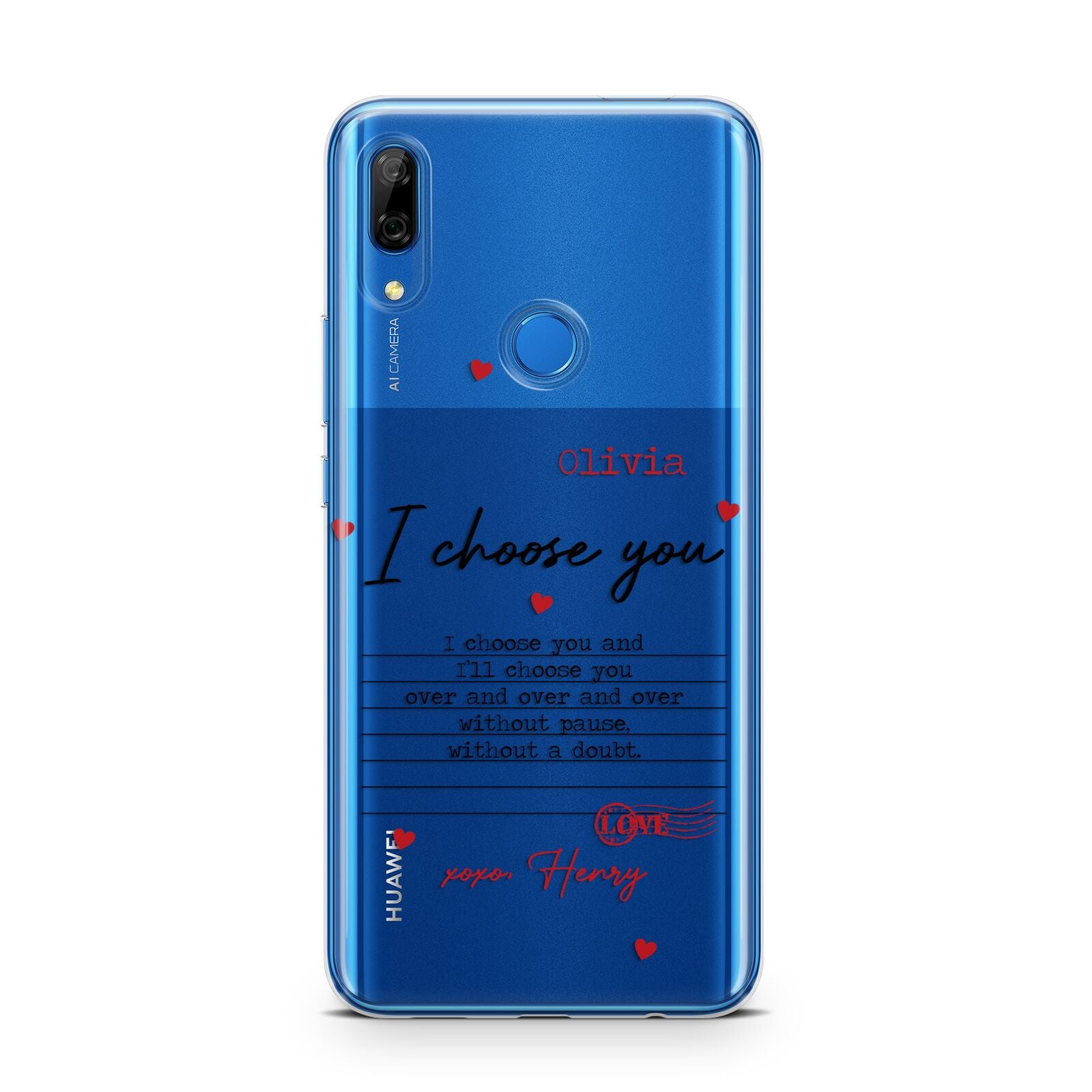 Custom Love Letter Huawei P Smart Z