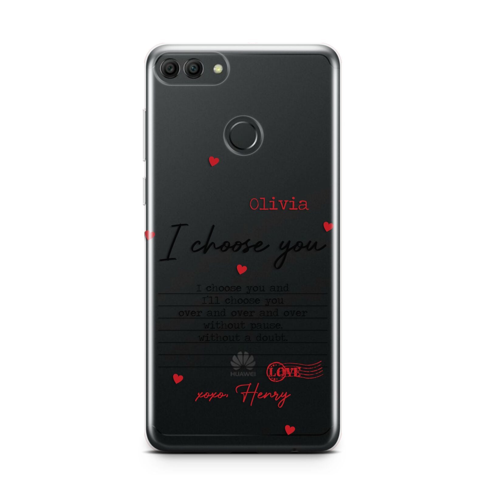 Custom Love Letter Huawei Y9 2018