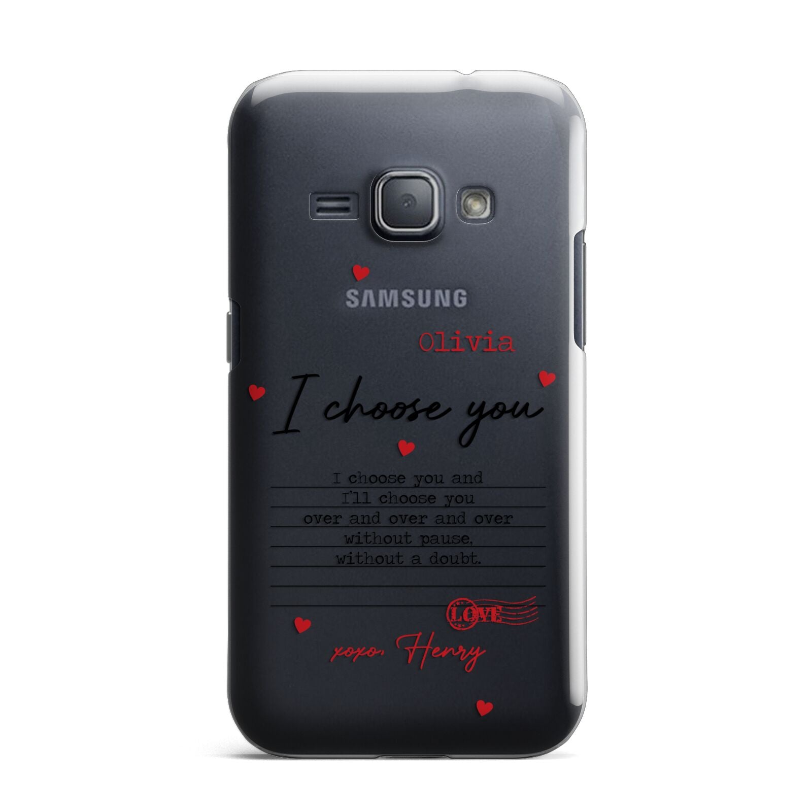 Custom Love Letter Samsung Galaxy J1 2016 Case