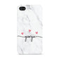 Custom Marble with Handwriting Text Apple iPhone 4s Case
