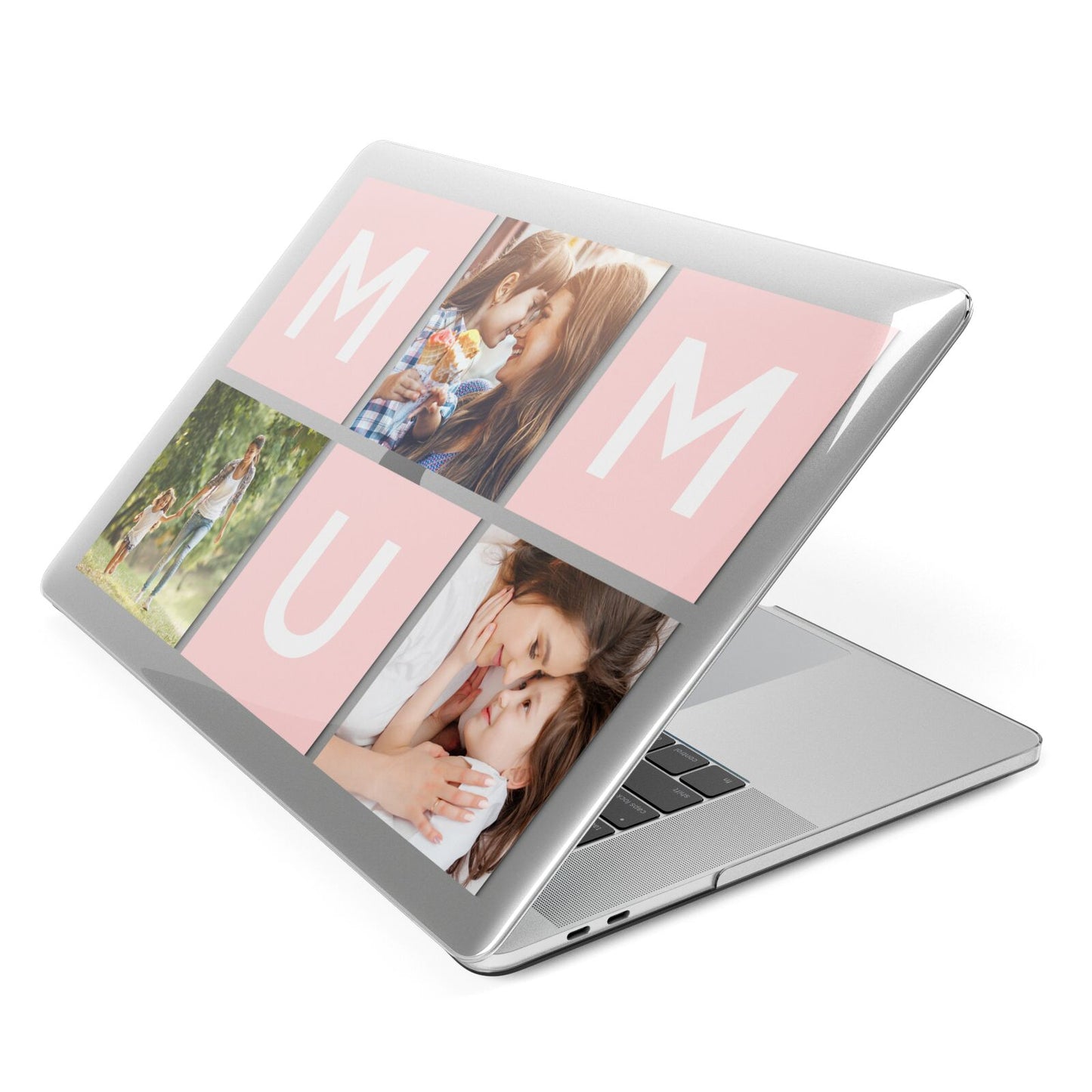 Custom Mothers Day Photo Apple MacBook Case Side View