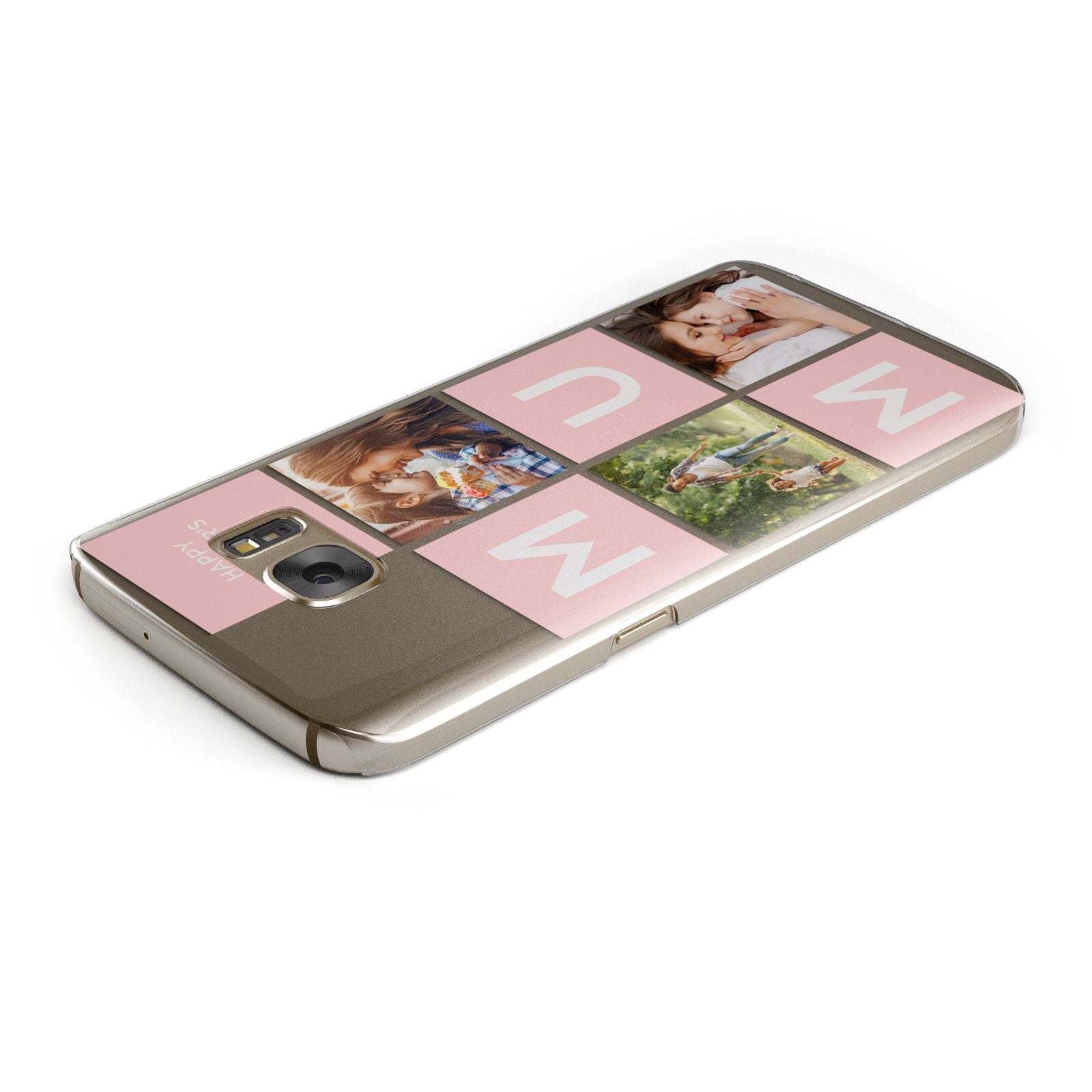 Custom Mothers Day Photo Samsung Galaxy Case Top Cutout