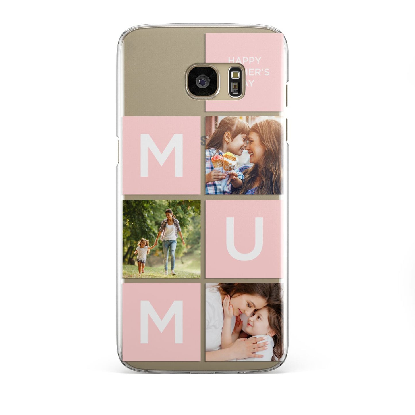 Custom Mothers Day Photo Samsung Galaxy S7 Edge Case