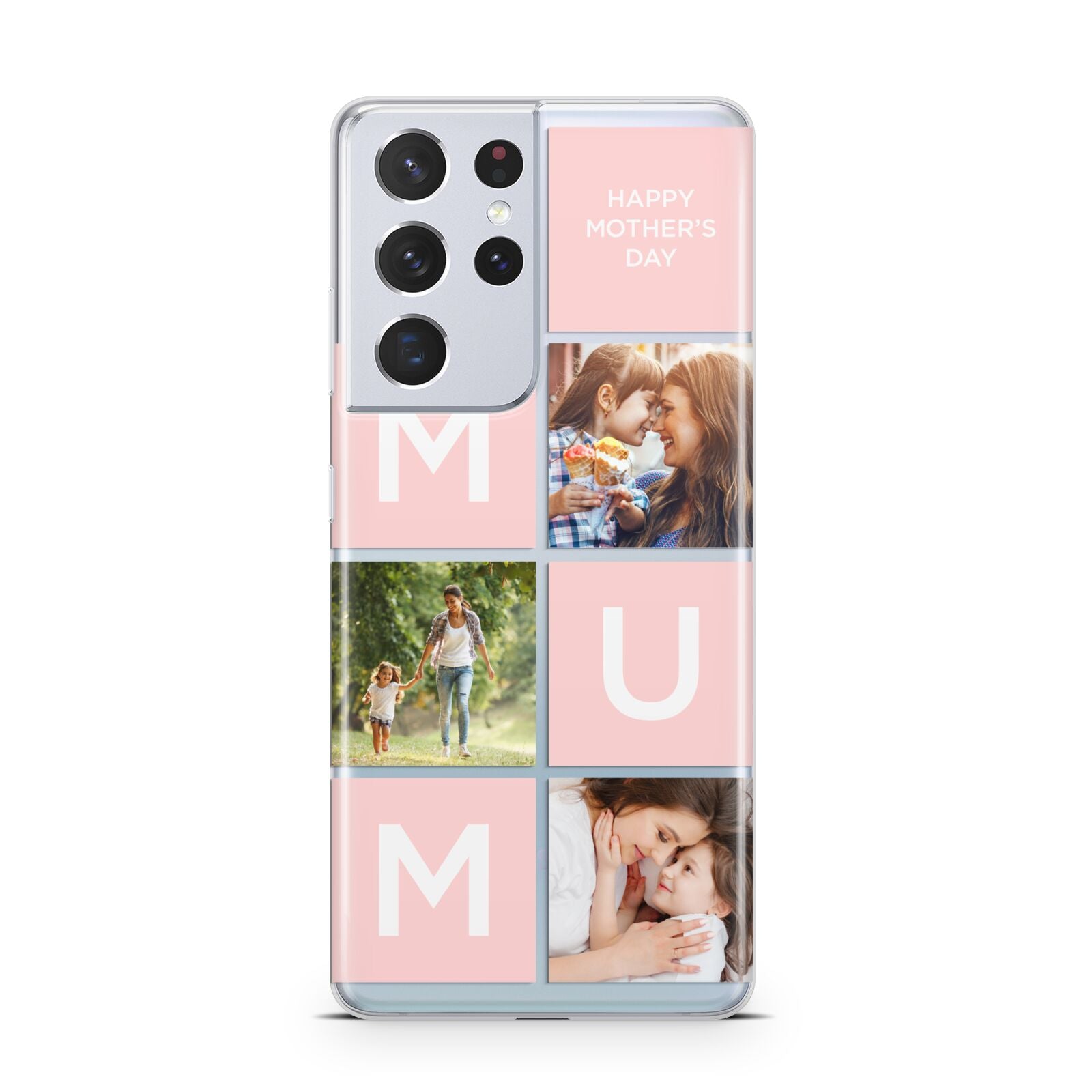 Custom Mothers Day Photo Samsung S21 Ultra Case