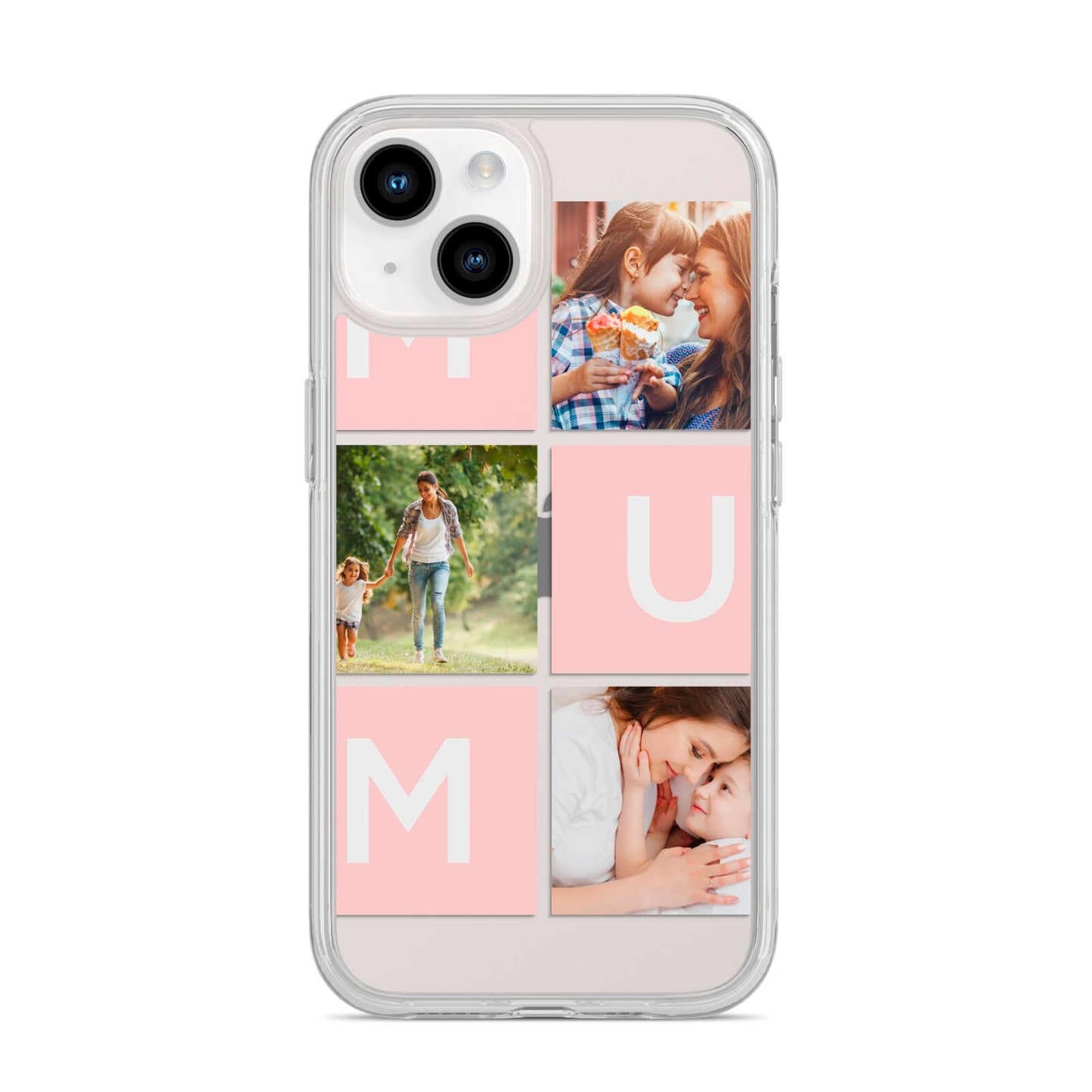 Custom Mothers Day Photo iPhone 14 Clear Tough Case Starlight