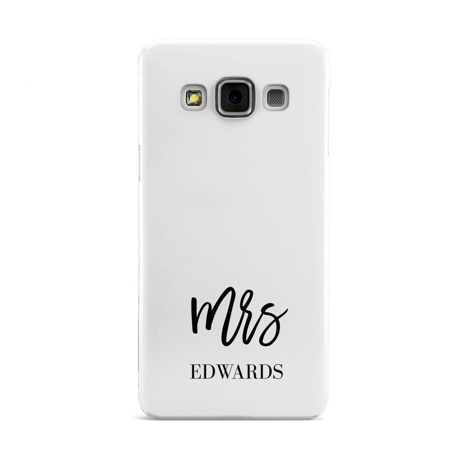 Custom Mrs Samsung Galaxy A3 Case