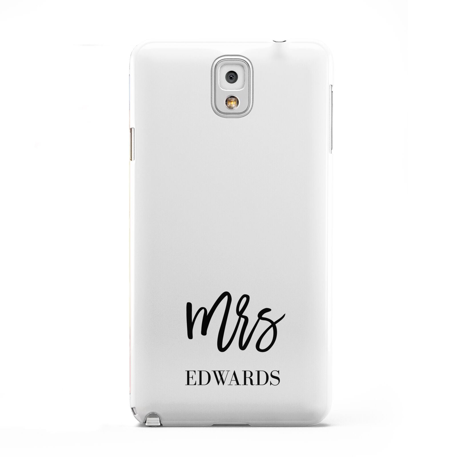 Custom Mrs Samsung Galaxy Note 3 Case