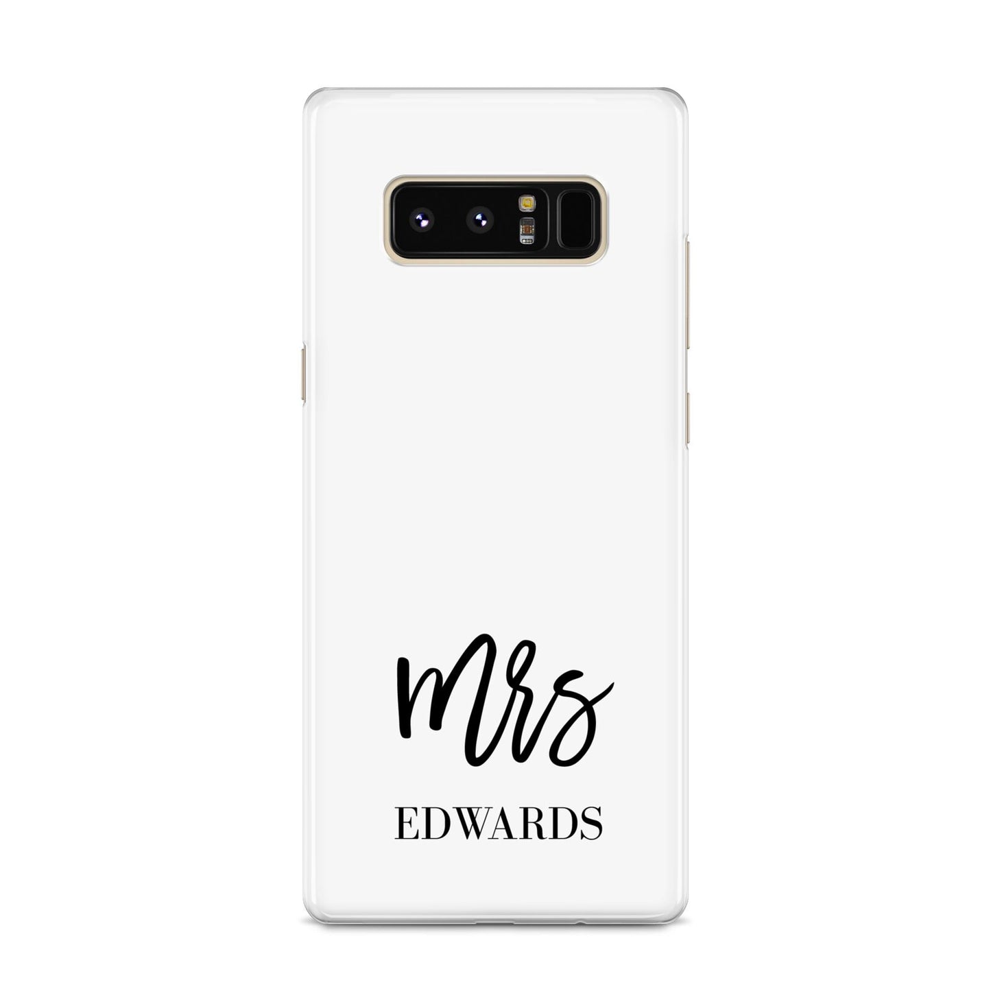 Custom Mrs Samsung Galaxy S8 Case