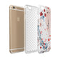 Custom Name Floral Bouquet Apple iPhone 6 3D Tough Case Expanded view
