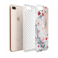 Custom Name Floral Bouquet Apple iPhone 7 8 Plus 3D Tough Case Expanded View