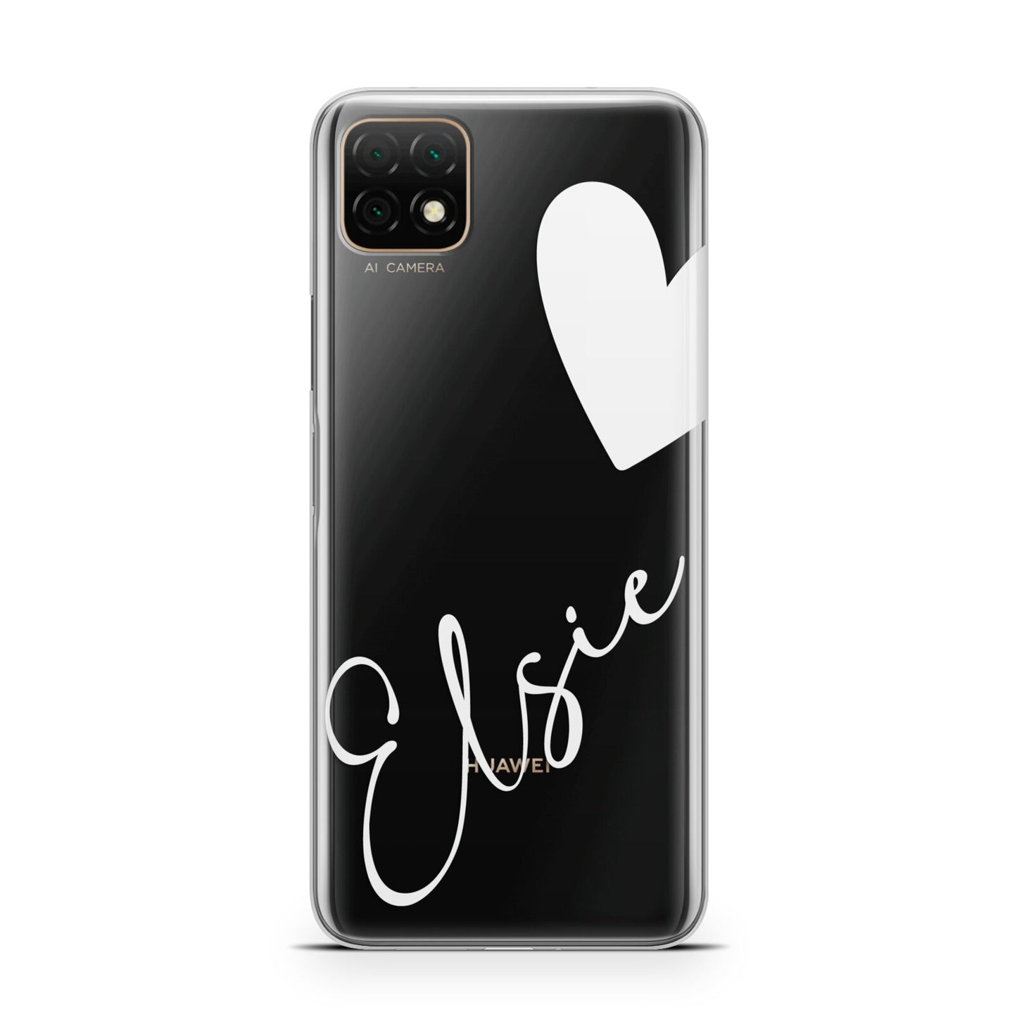 Custom Name Heart Huawei Enjoy 20 Phone Case