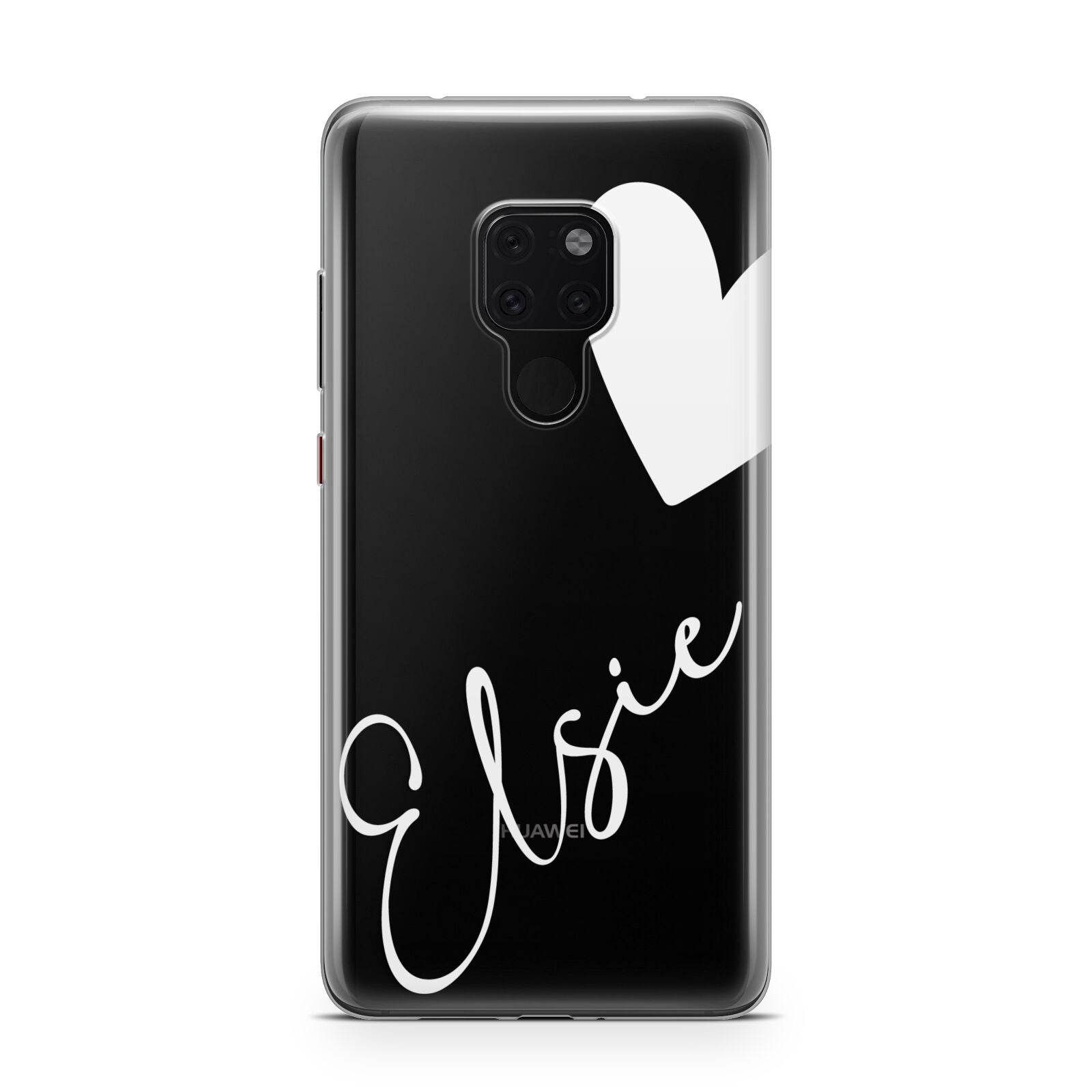 Custom Name Heart Huawei Mate 20 Phone Case